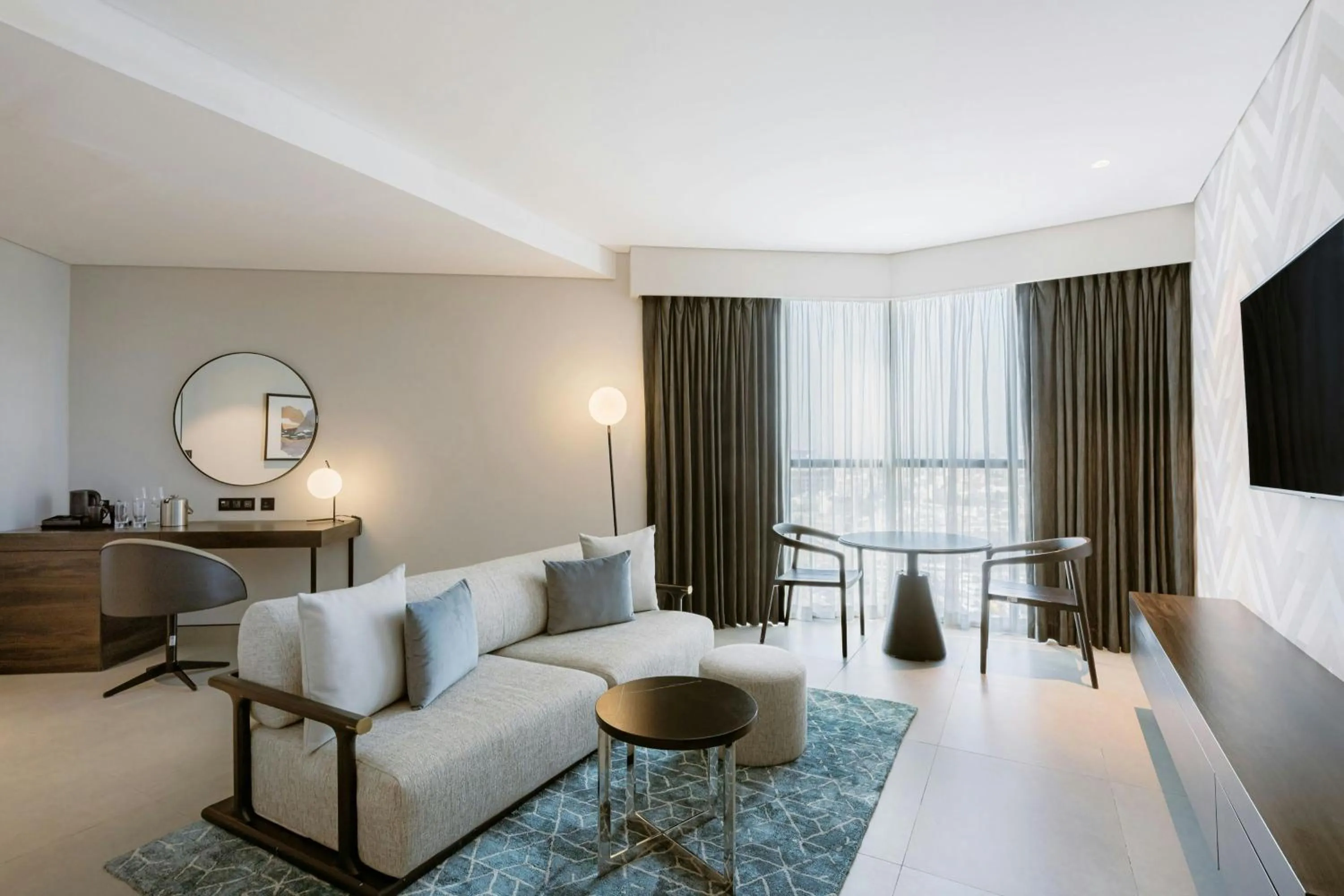 Living room in Courtyard by Marriott World Trade Centre, Dubai