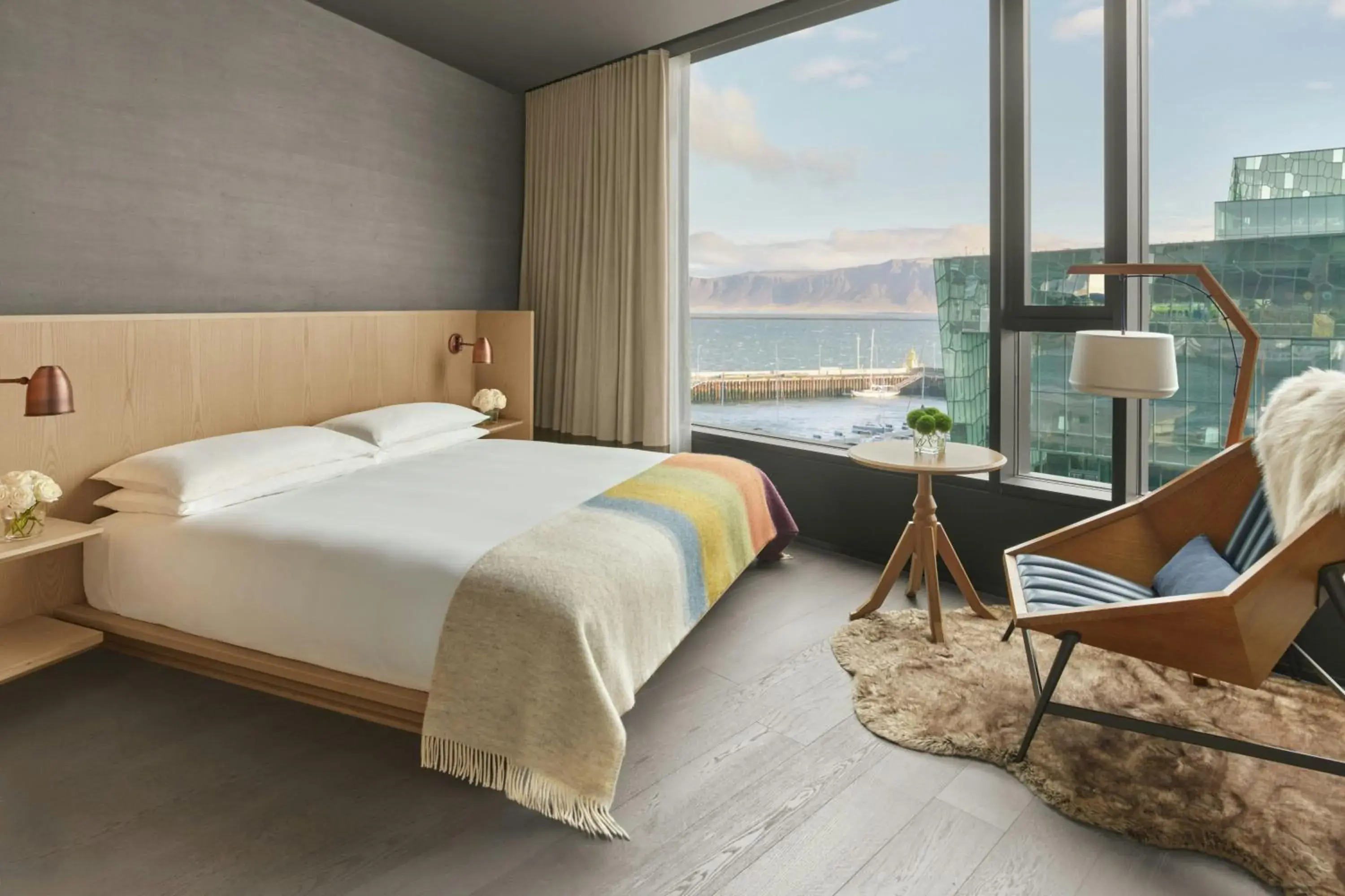 One-Bedroom Deluxe King Suite with Scenic View in The Reykjavik EDITION One-Bedroom Deluxe King Suite with Scenic View in The Reykjavik EDITION