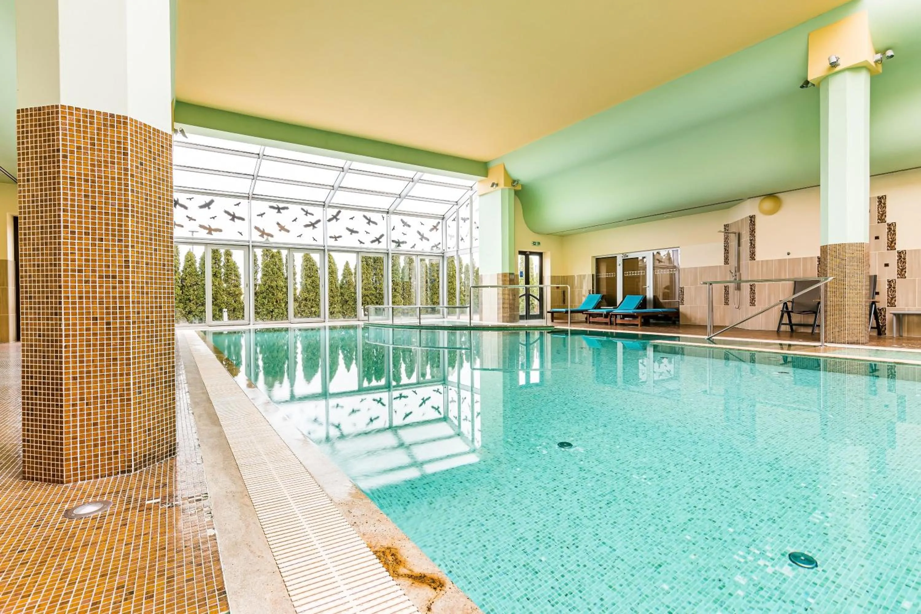 Pool view in Hotel Savannah