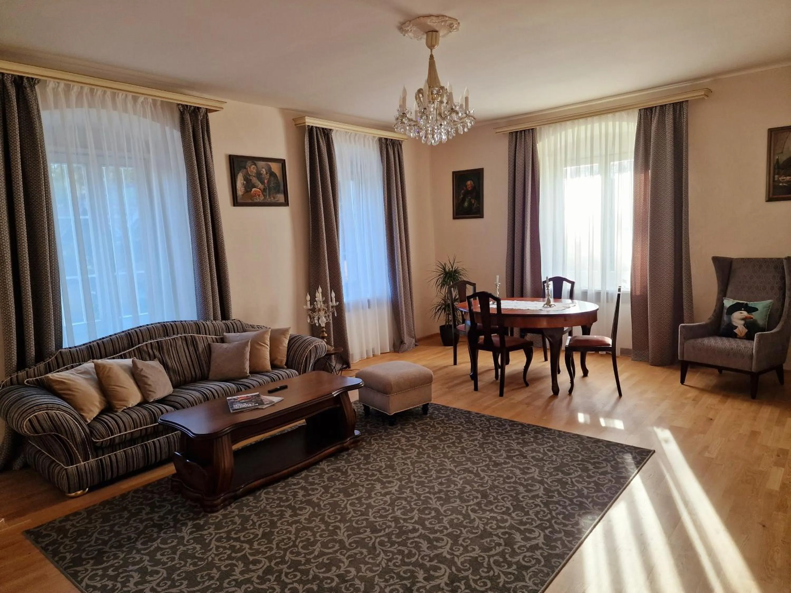 Living room in Palais Kneissl