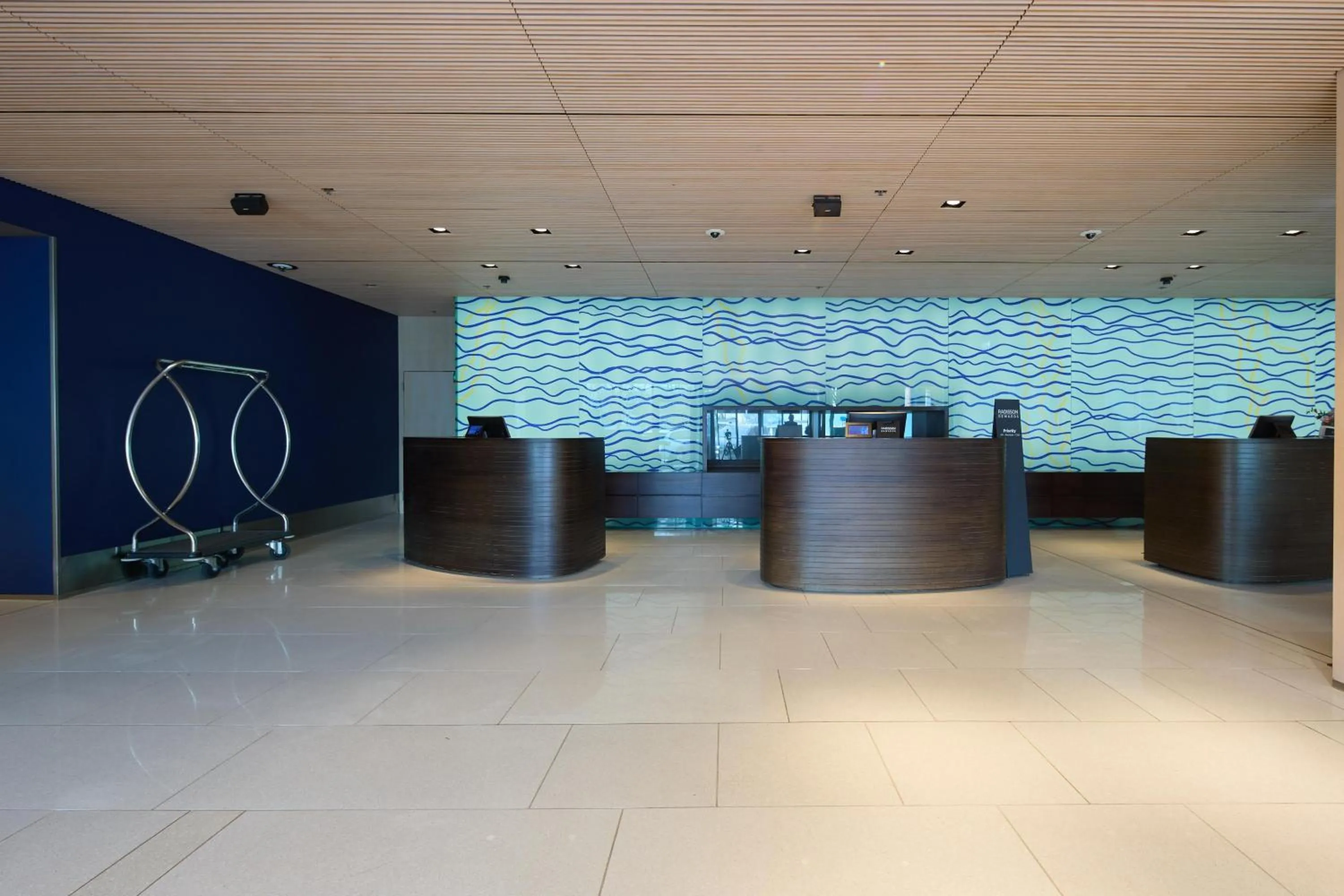 Lobby or reception in Radisson Blu Hotel, Lucerne