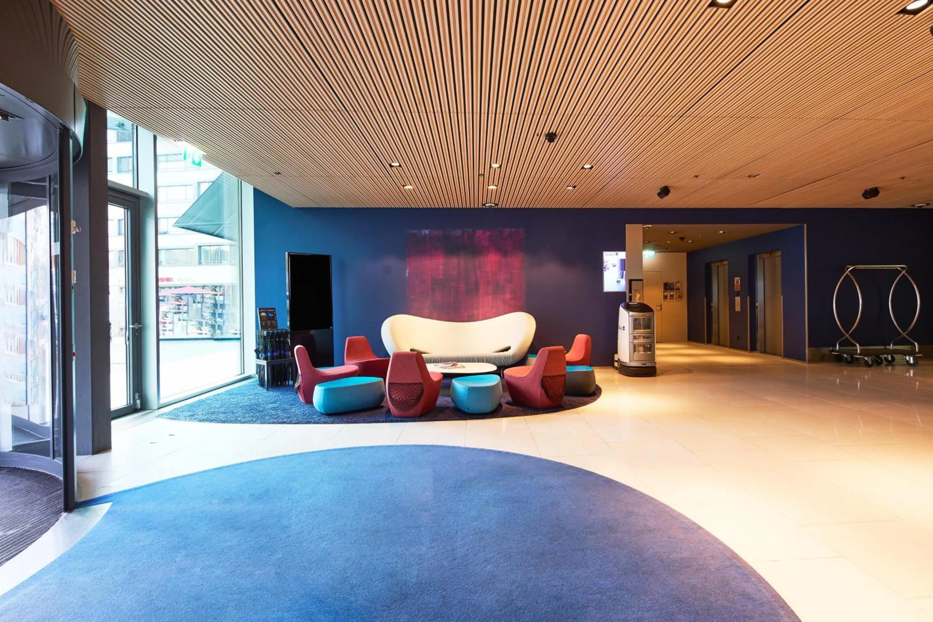 Lobby or reception in Radisson Blu Hotel, Lucerne