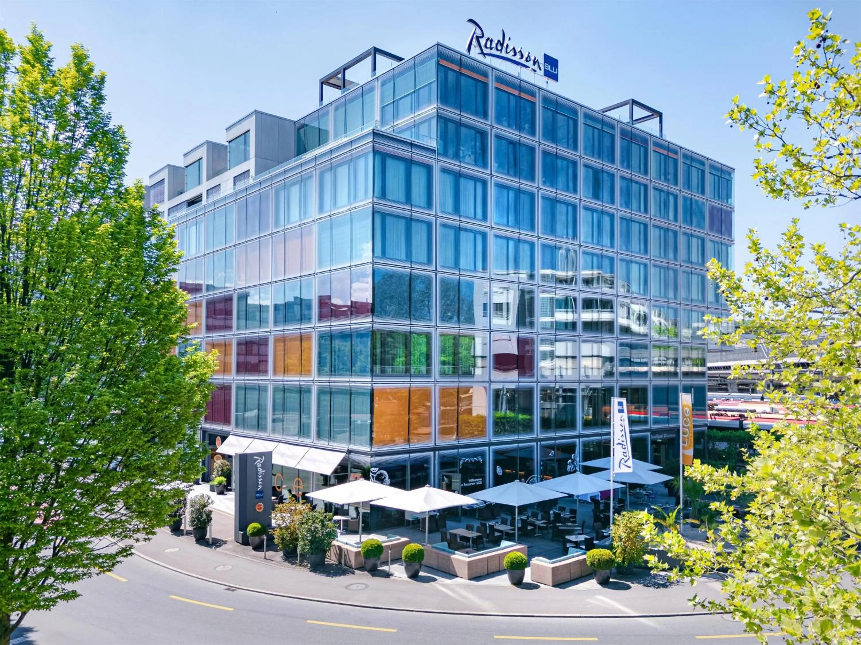 Property building in Radisson Blu Hotel, Lucerne