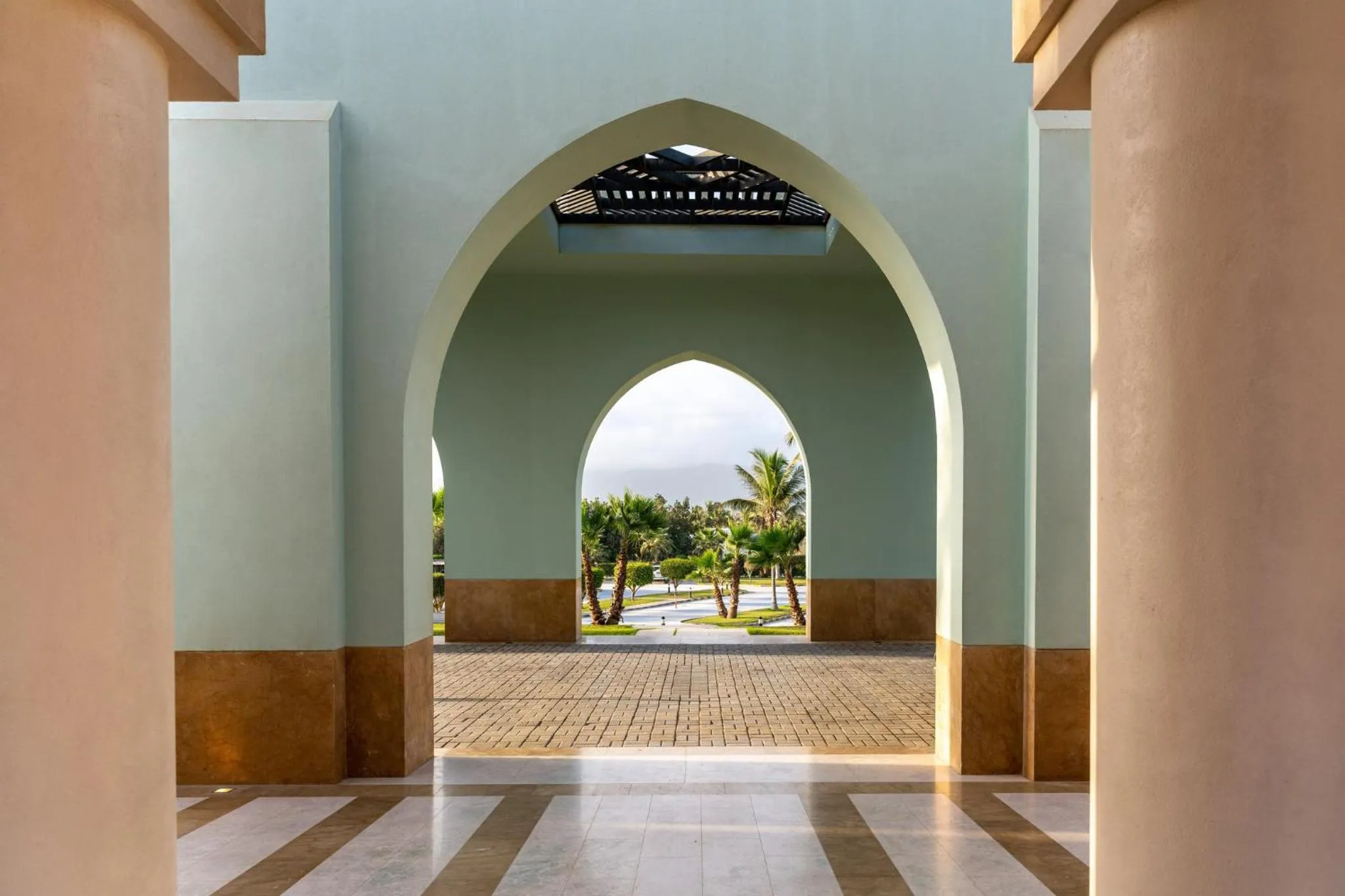 Facade/entrance in Salalah Rotana Resort