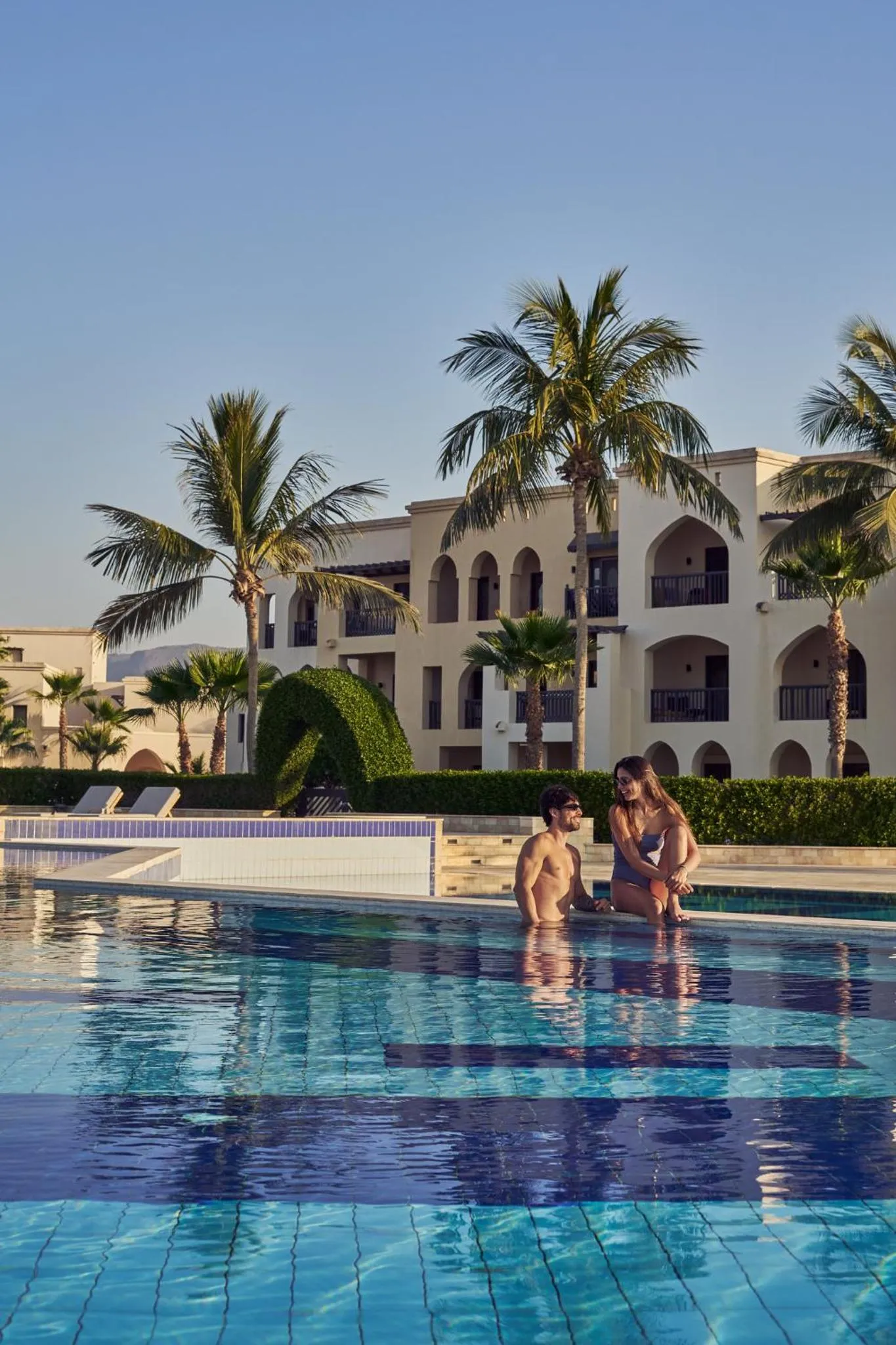 Swimming pool in Salalah Rotana Resort