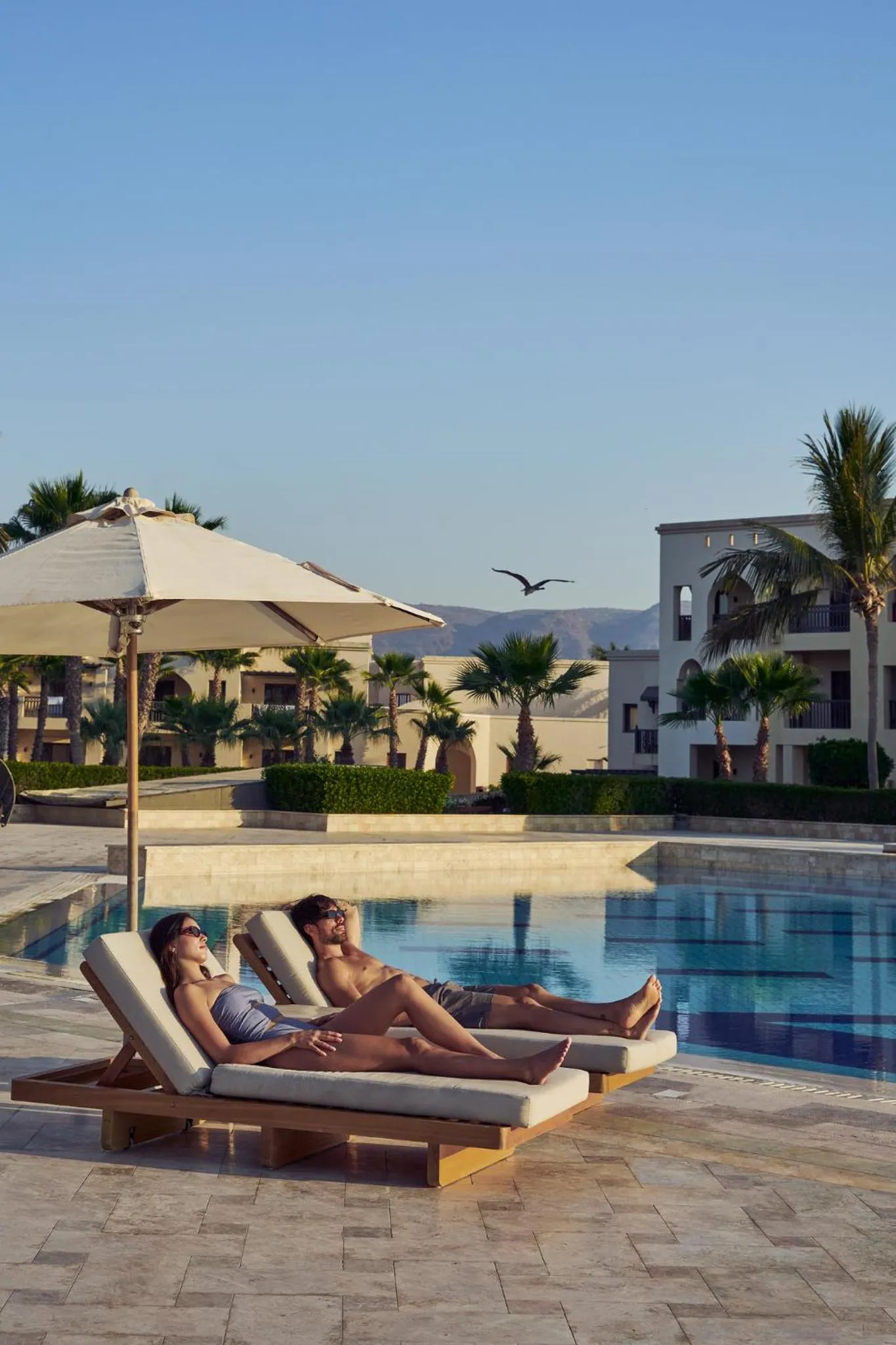 Swimming pool in Salalah Rotana Resort