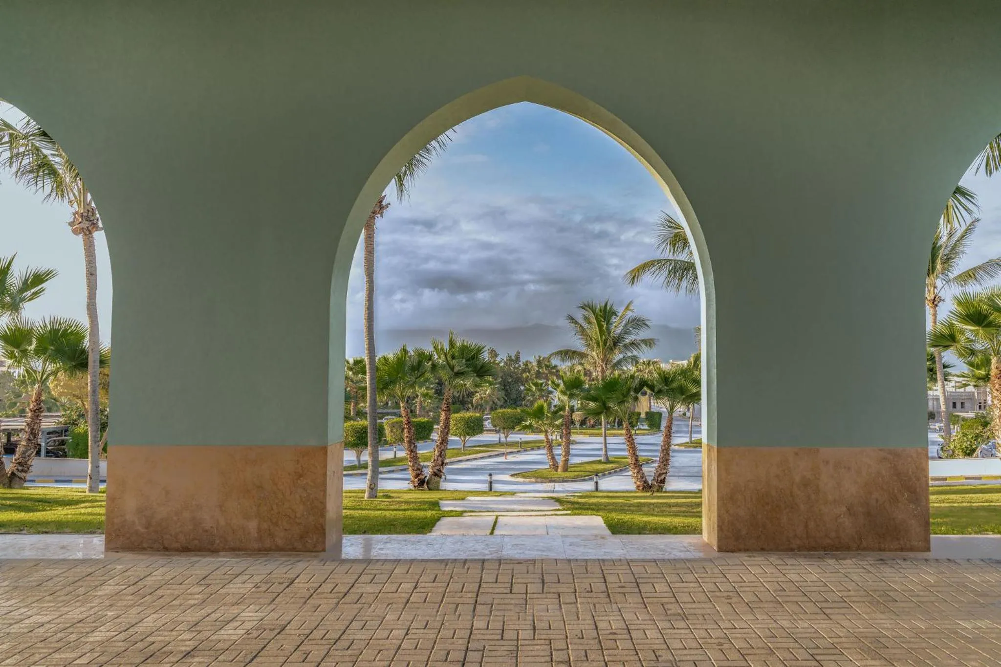 Facade/entrance in Salalah Rotana Resort