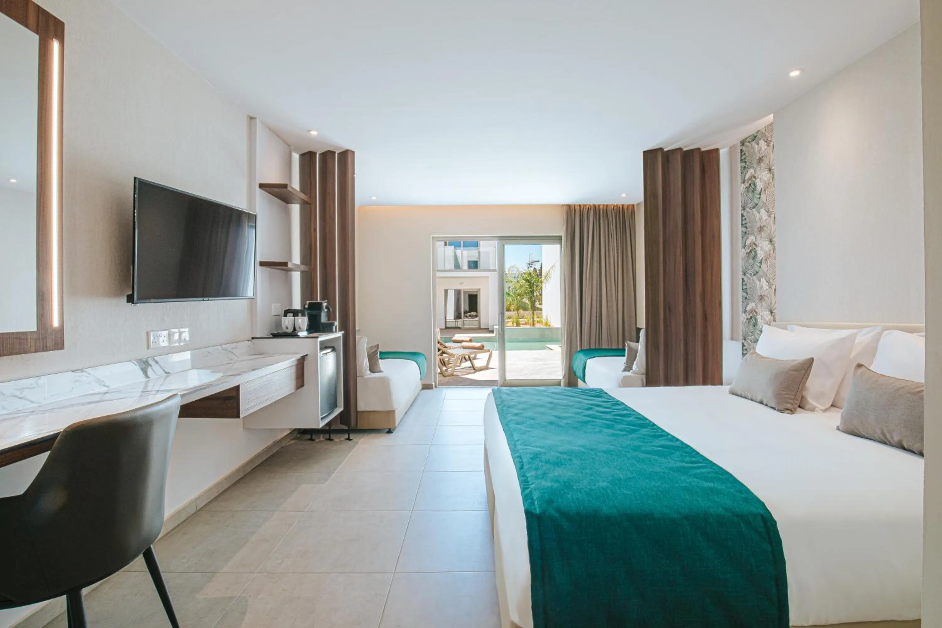 Bed in Atlantica Sungarden Park