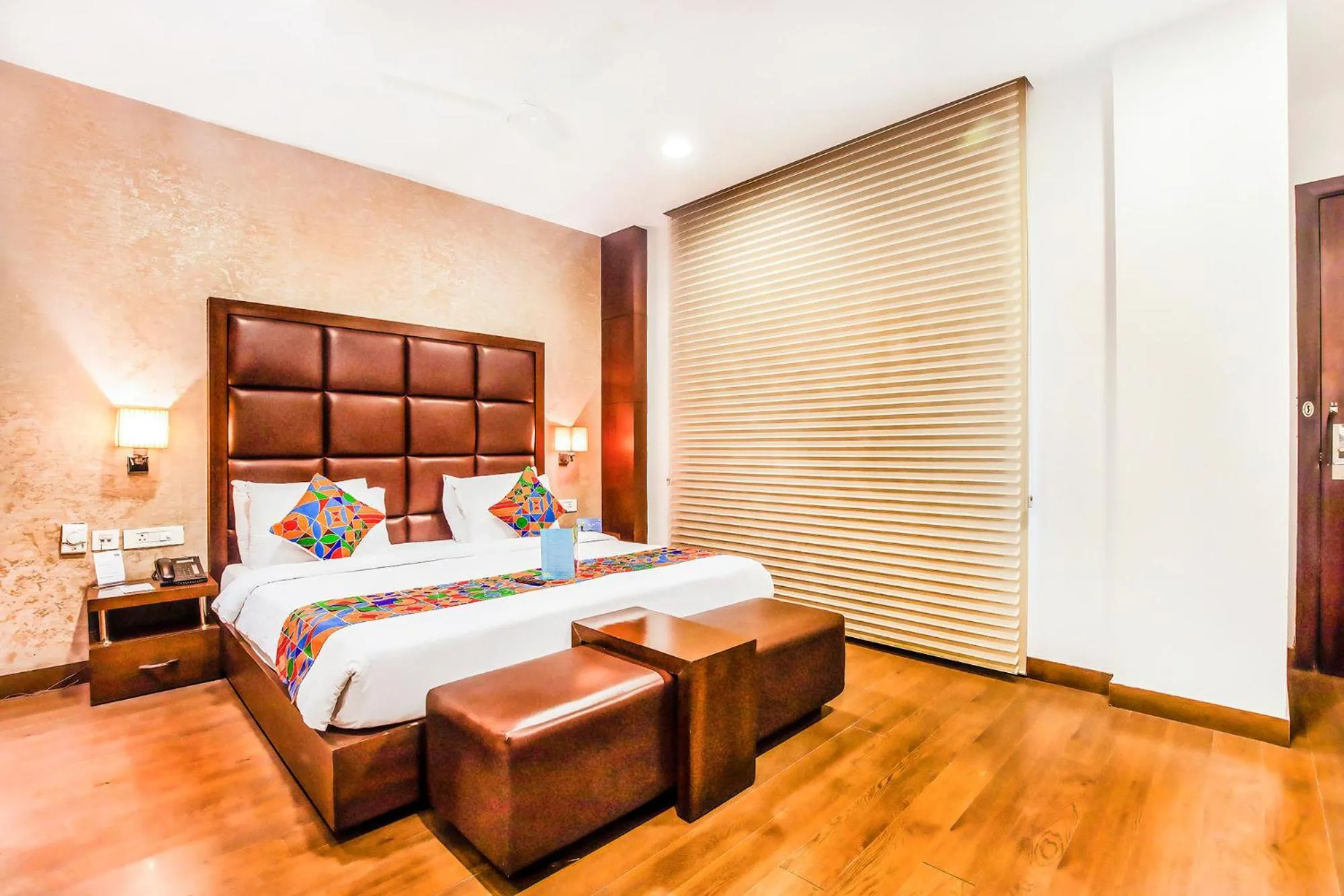 Bed in Jasmine Boutique Hotel Jasola