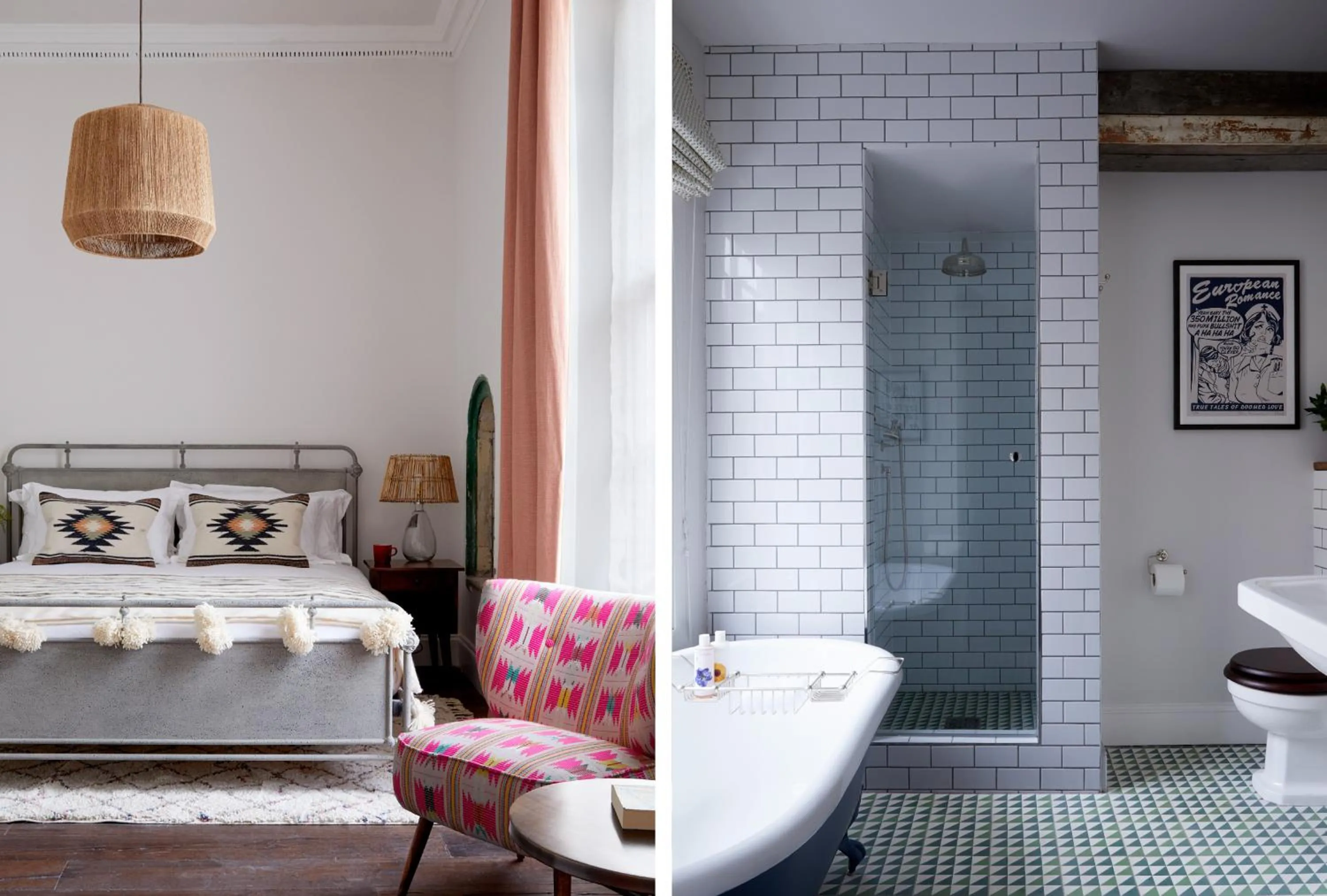 Bathroom, Bed in Artist Residence Bristol