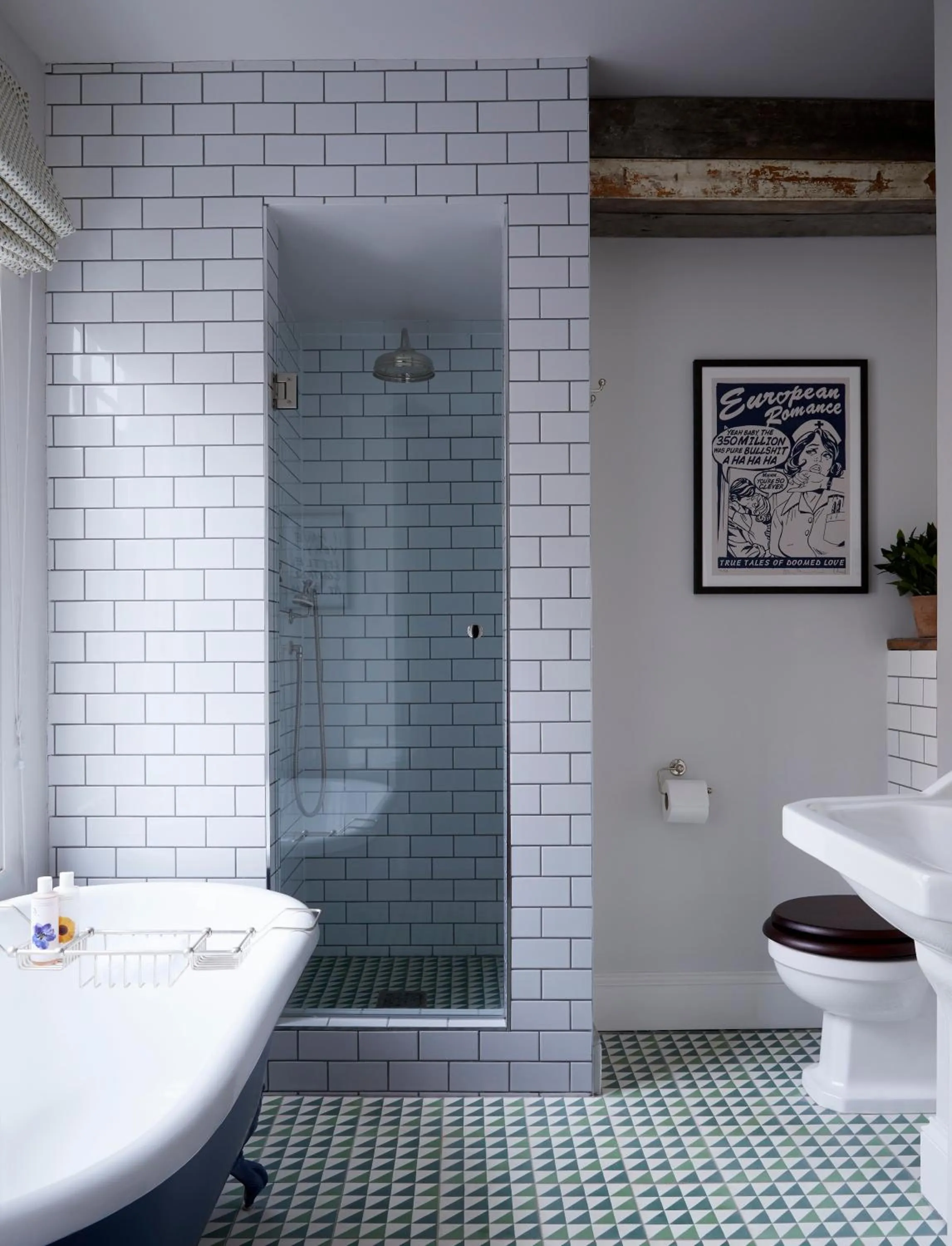 Shower in Artist Residence Bristol