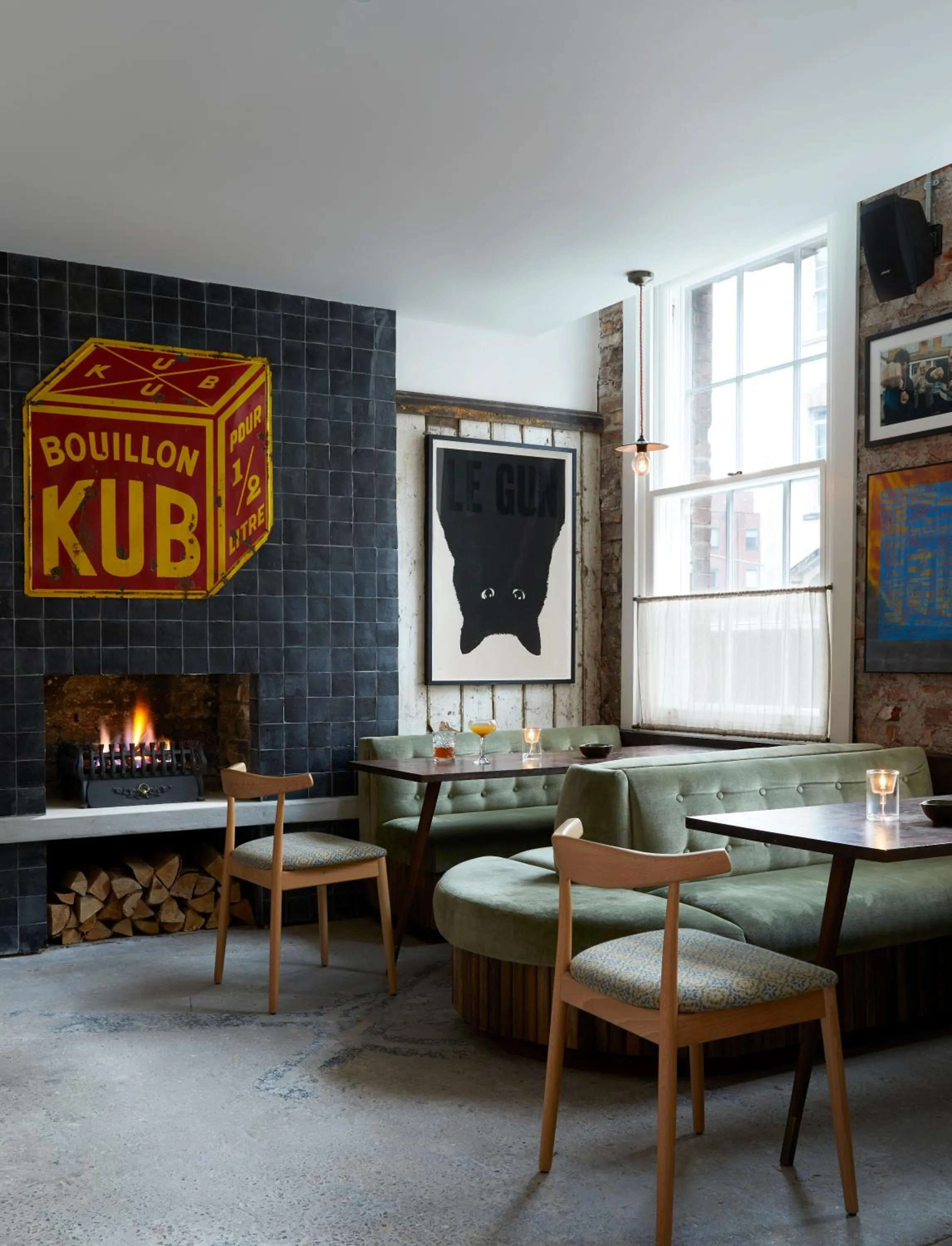 Living room in Artist Residence Bristol