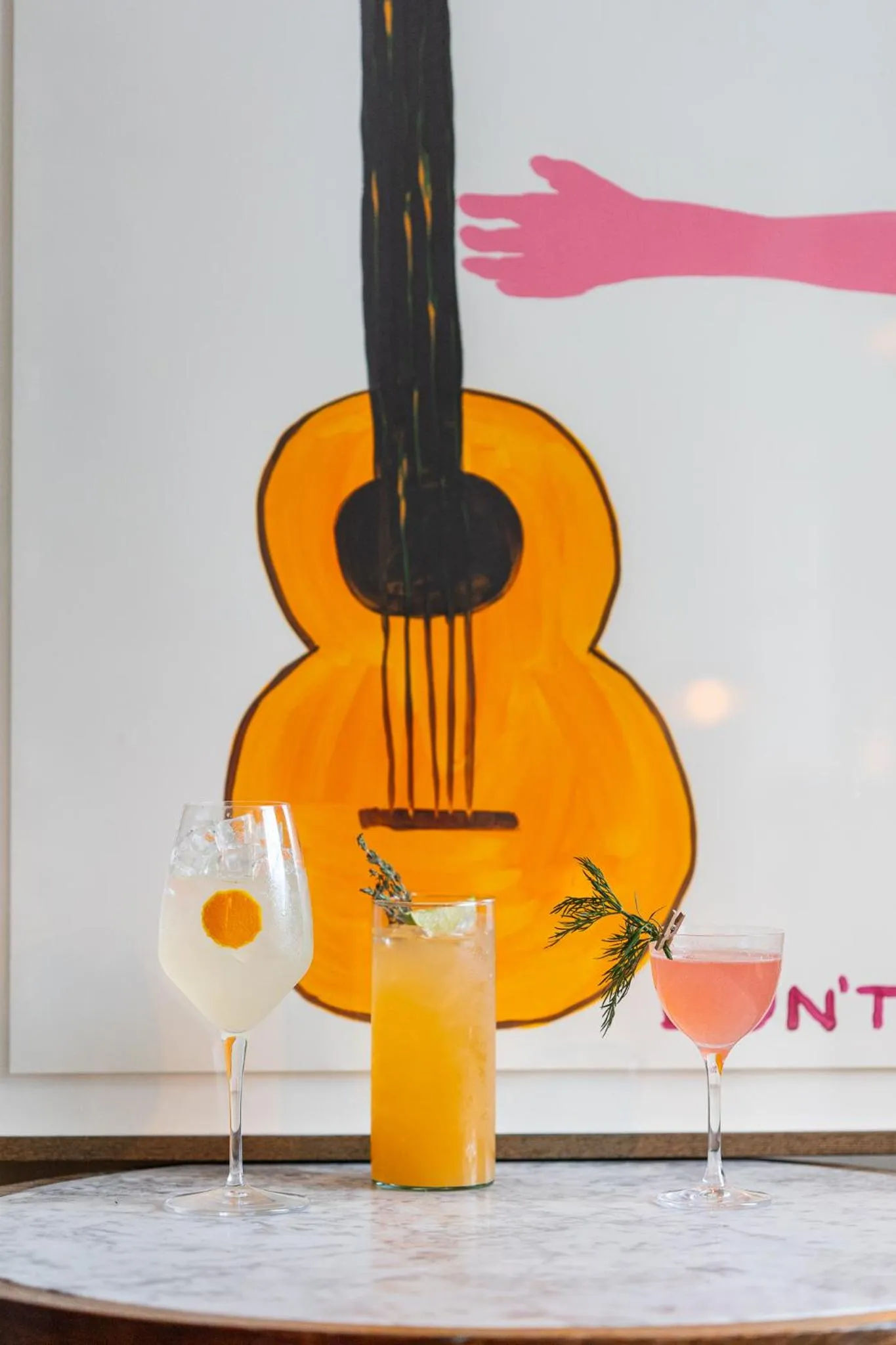 Food and drinks in Artist Residence Bristol