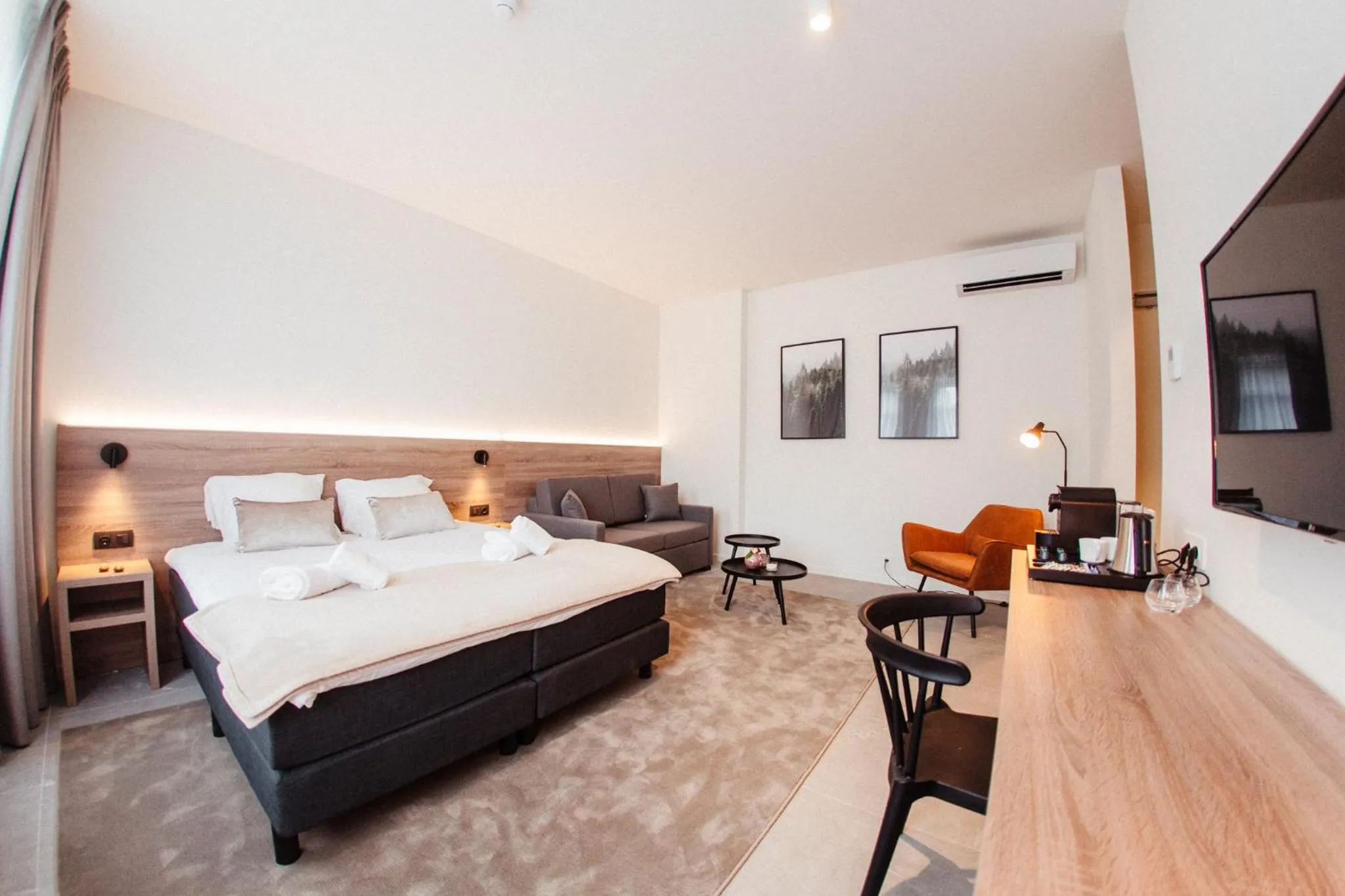 Bedroom, Bed in Hotel Reynaert Bv