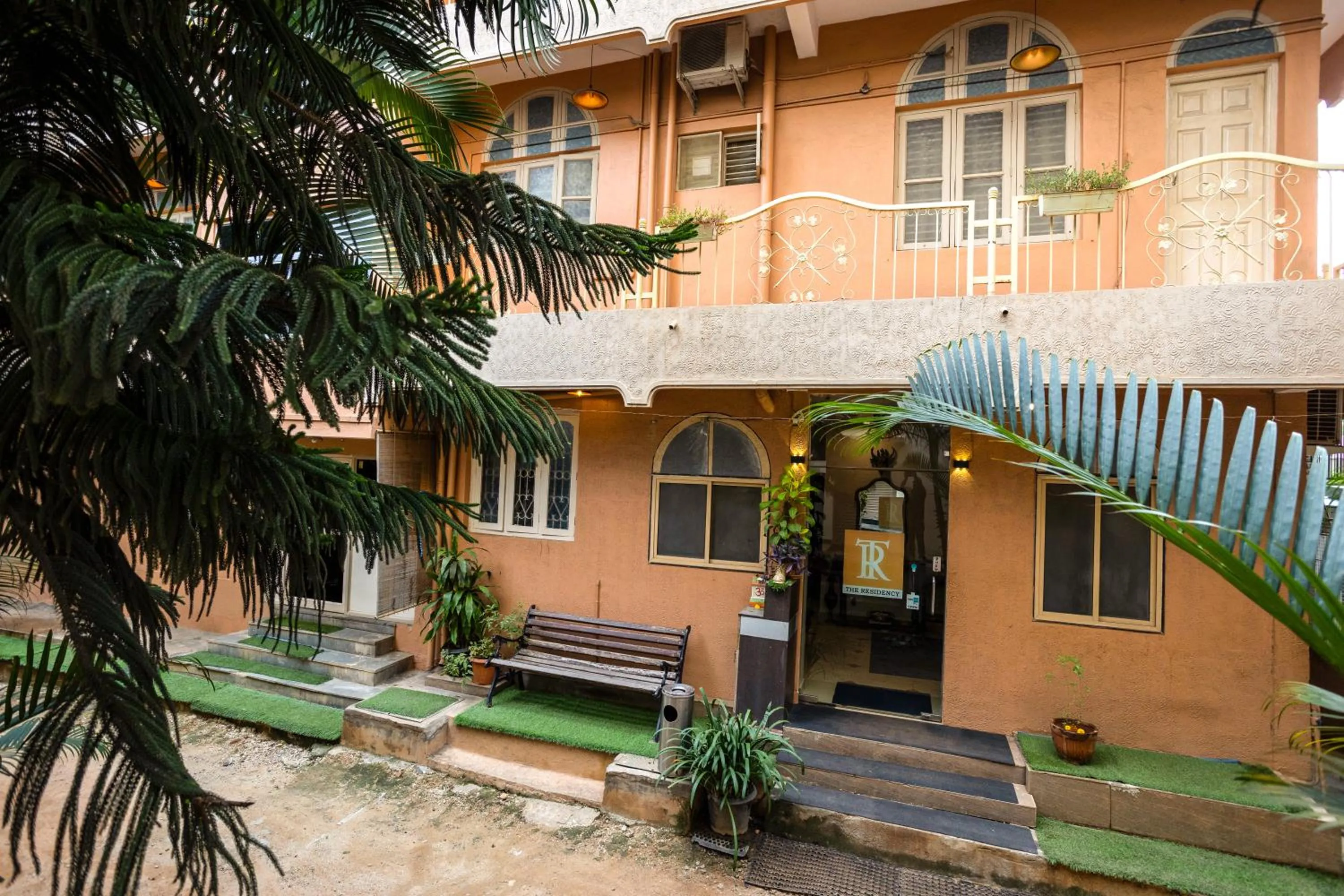 Facade/entrance in The Residency Marathahalli