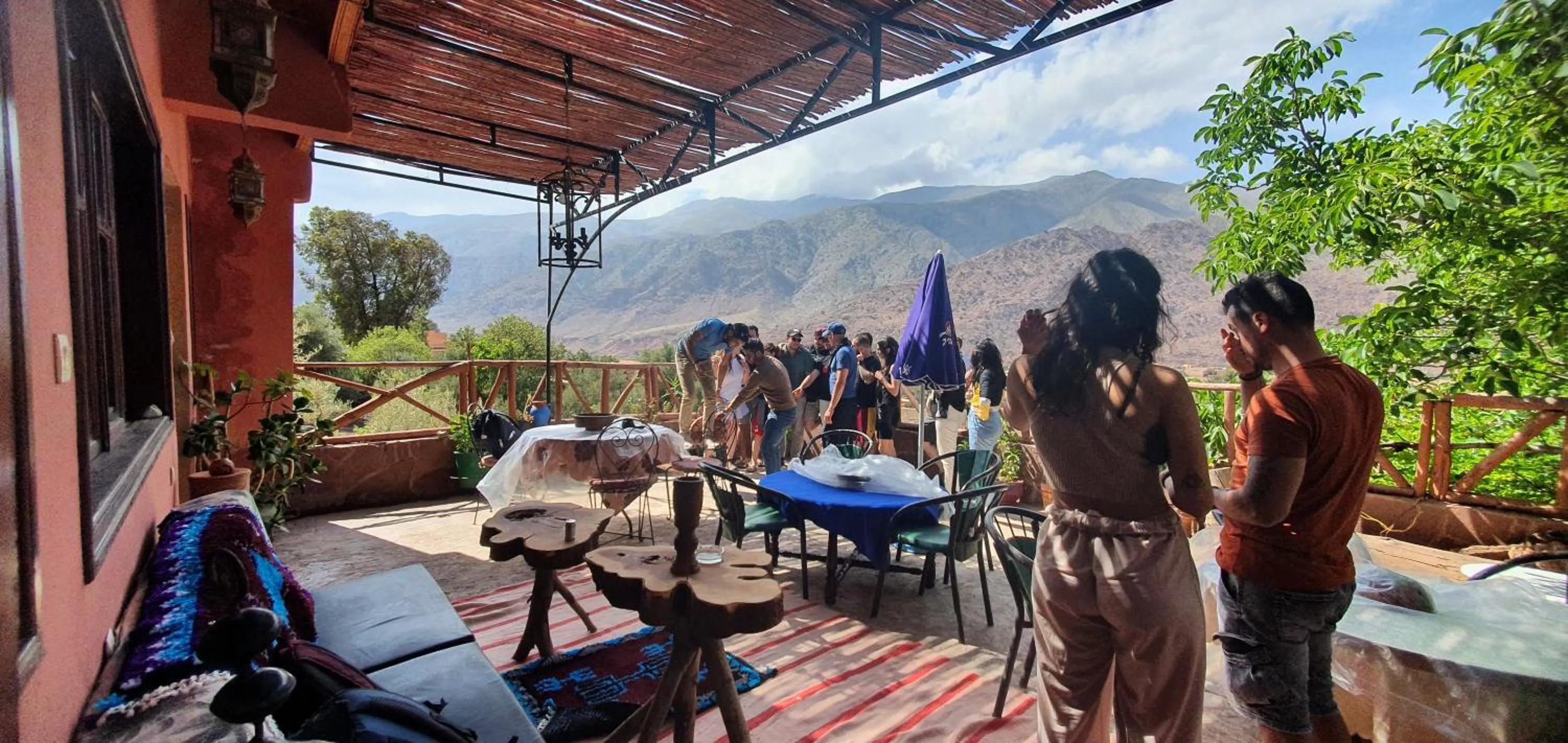Balcony/Terrace in Chez Imnir