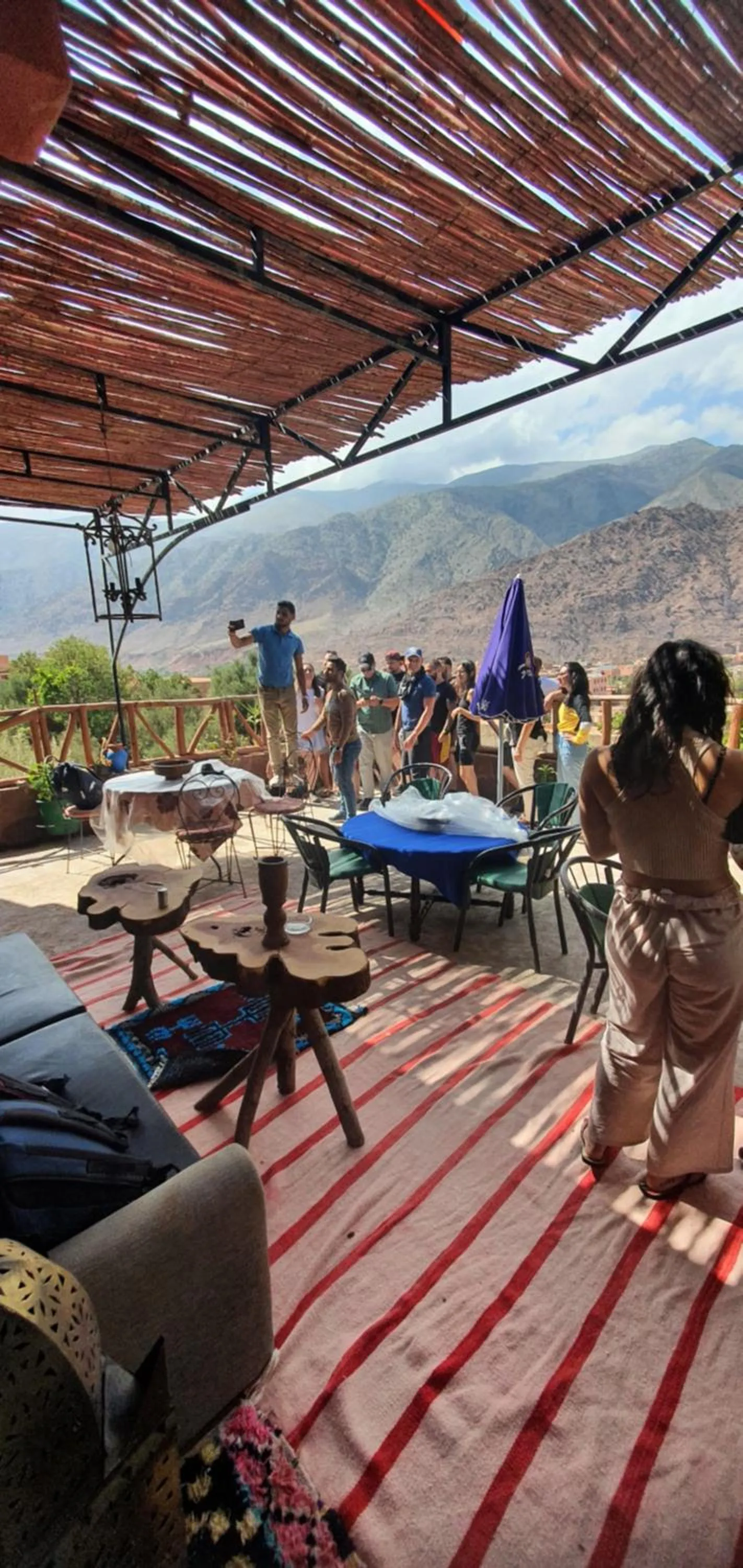 Balcony/Terrace in Chez Imnir
