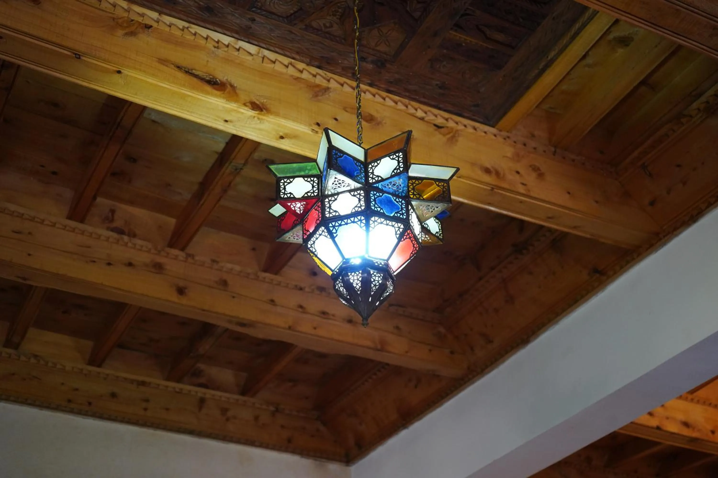 fireplace in Chez Imnir