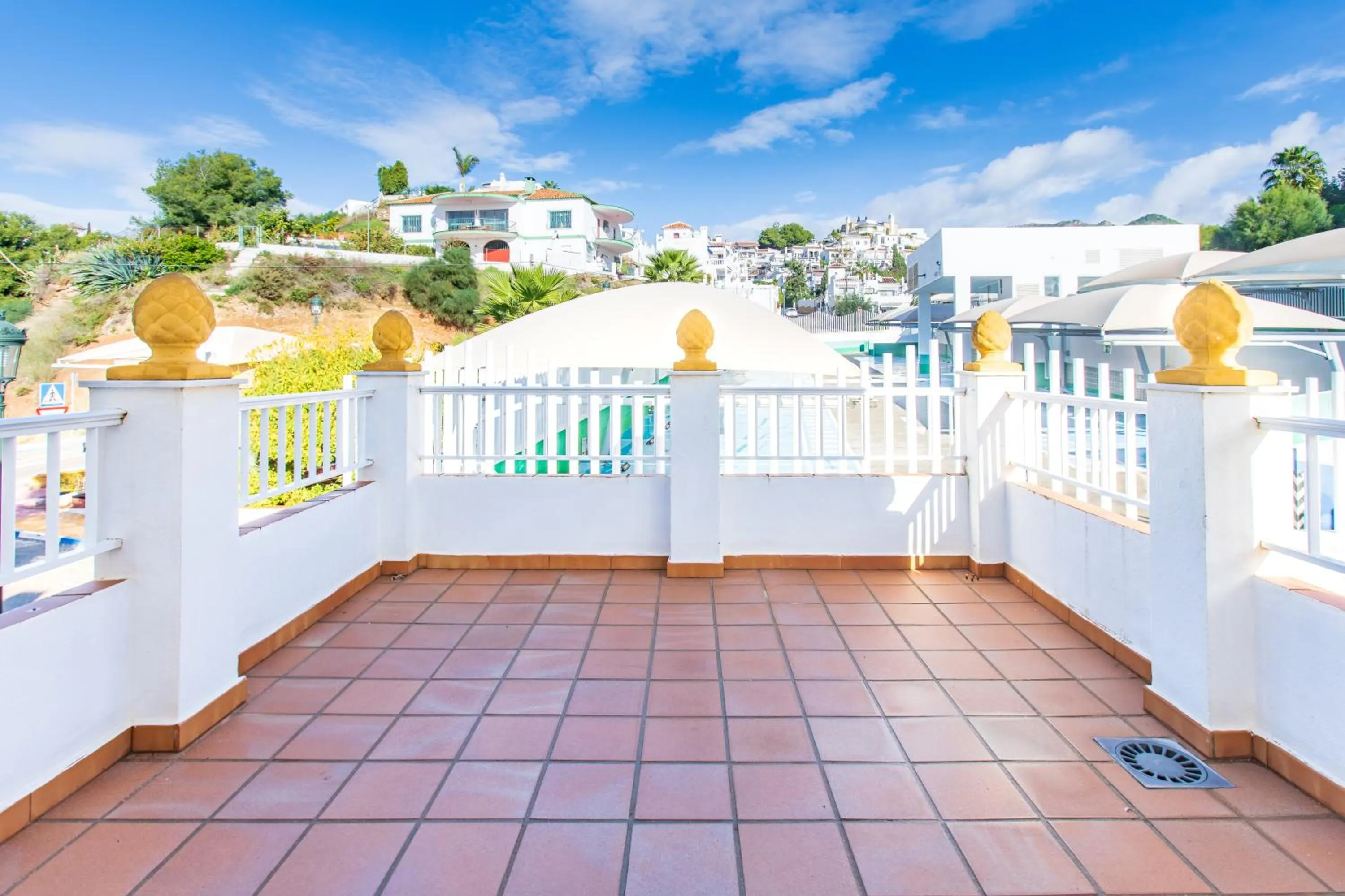 Balcony/Terrace in AT Almoraide Rooms Suites