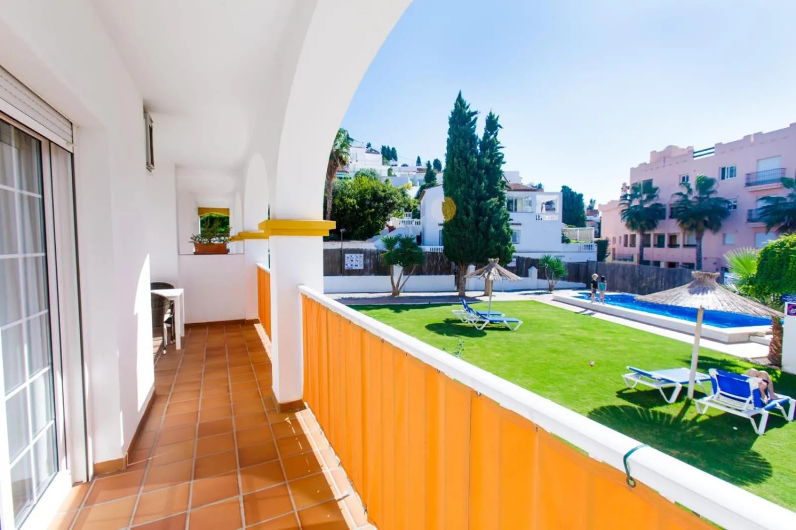 Balcony/Terrace in AT Almoraide Rooms Suites