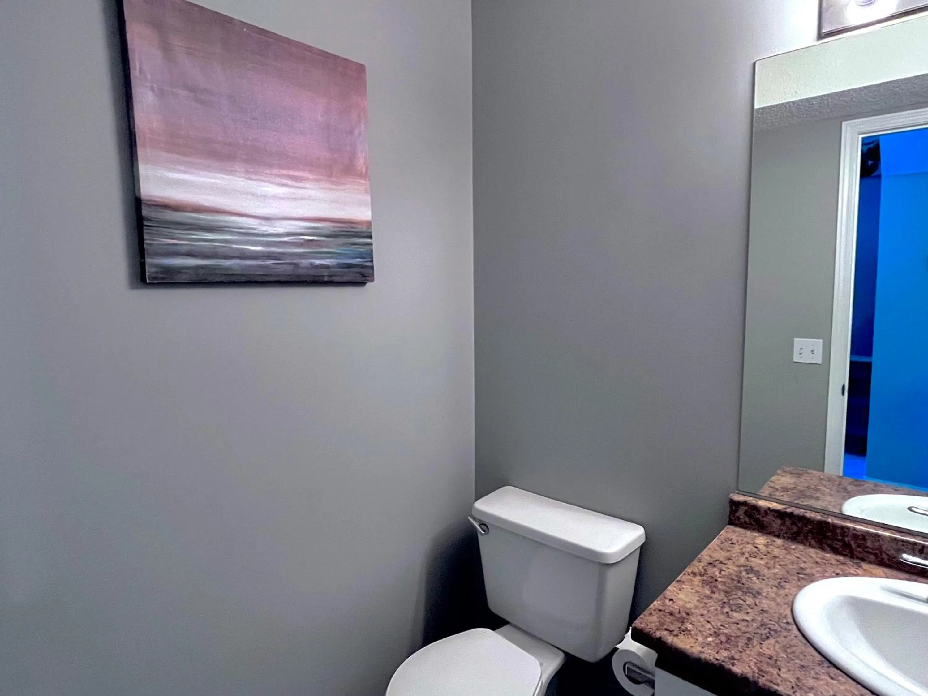 Toilet in Canadian Rockies Chalets by Trilink - 2 & 3 Bedroom Condos - Self Check-In - Walking Distance to Downtown - Free Parking - Pet-Friendly - No AC