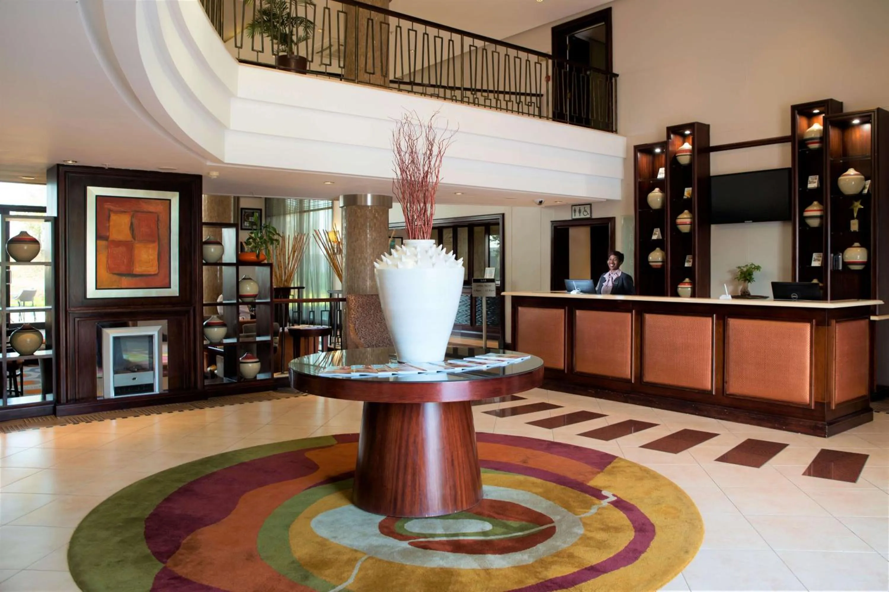 Lobby or reception in The RidgePoint Hotel