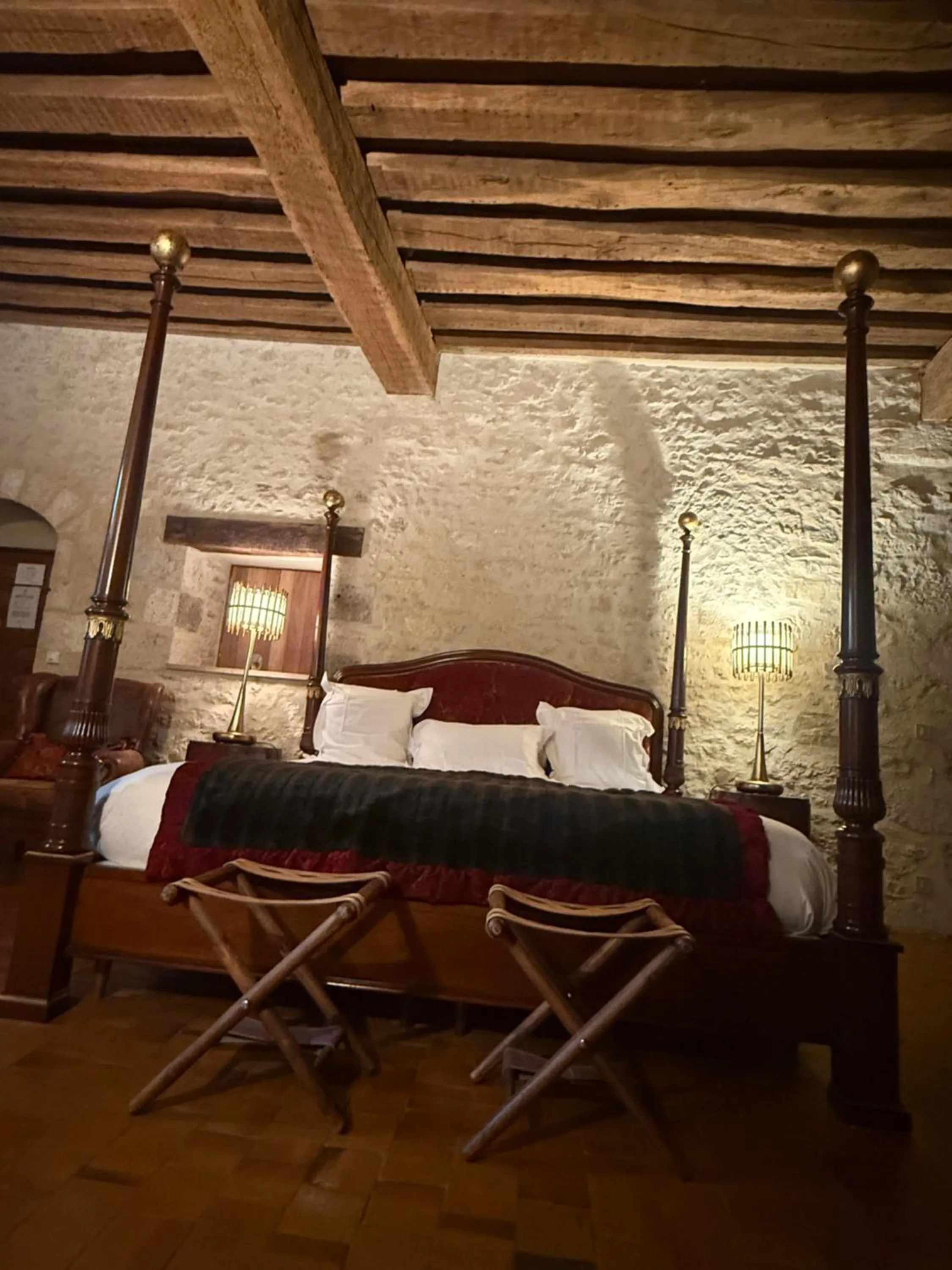 Bed in Demeure des Vieux Bains