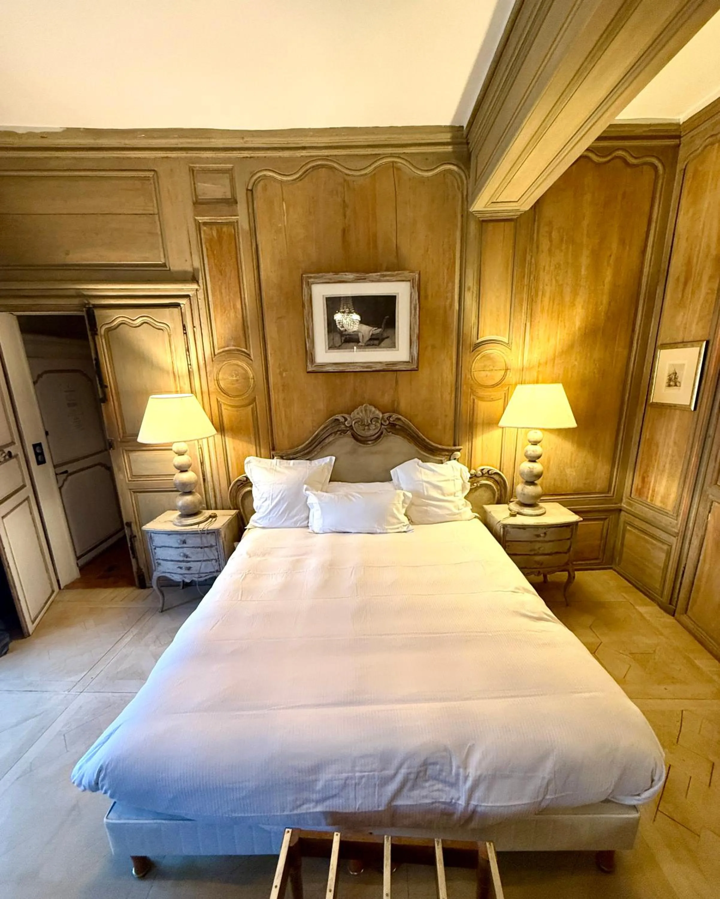 Bed in Demeure des Vieux Bains