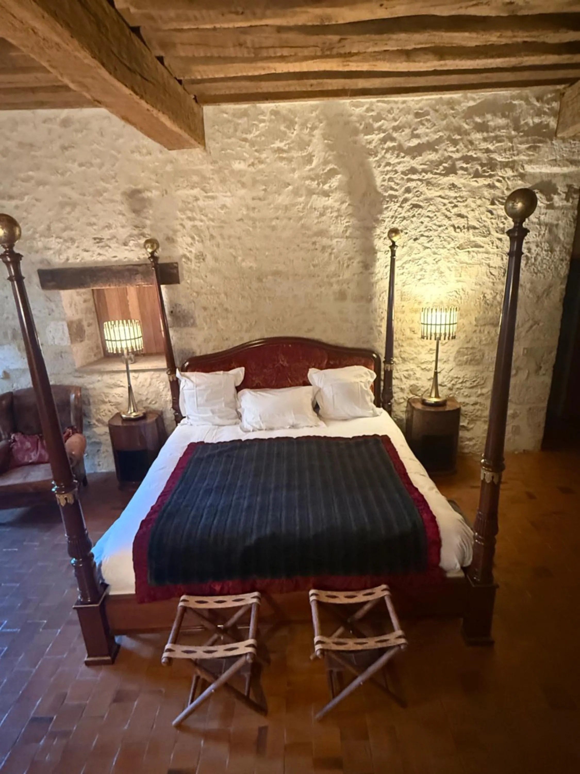 Bed in Demeure des Vieux Bains