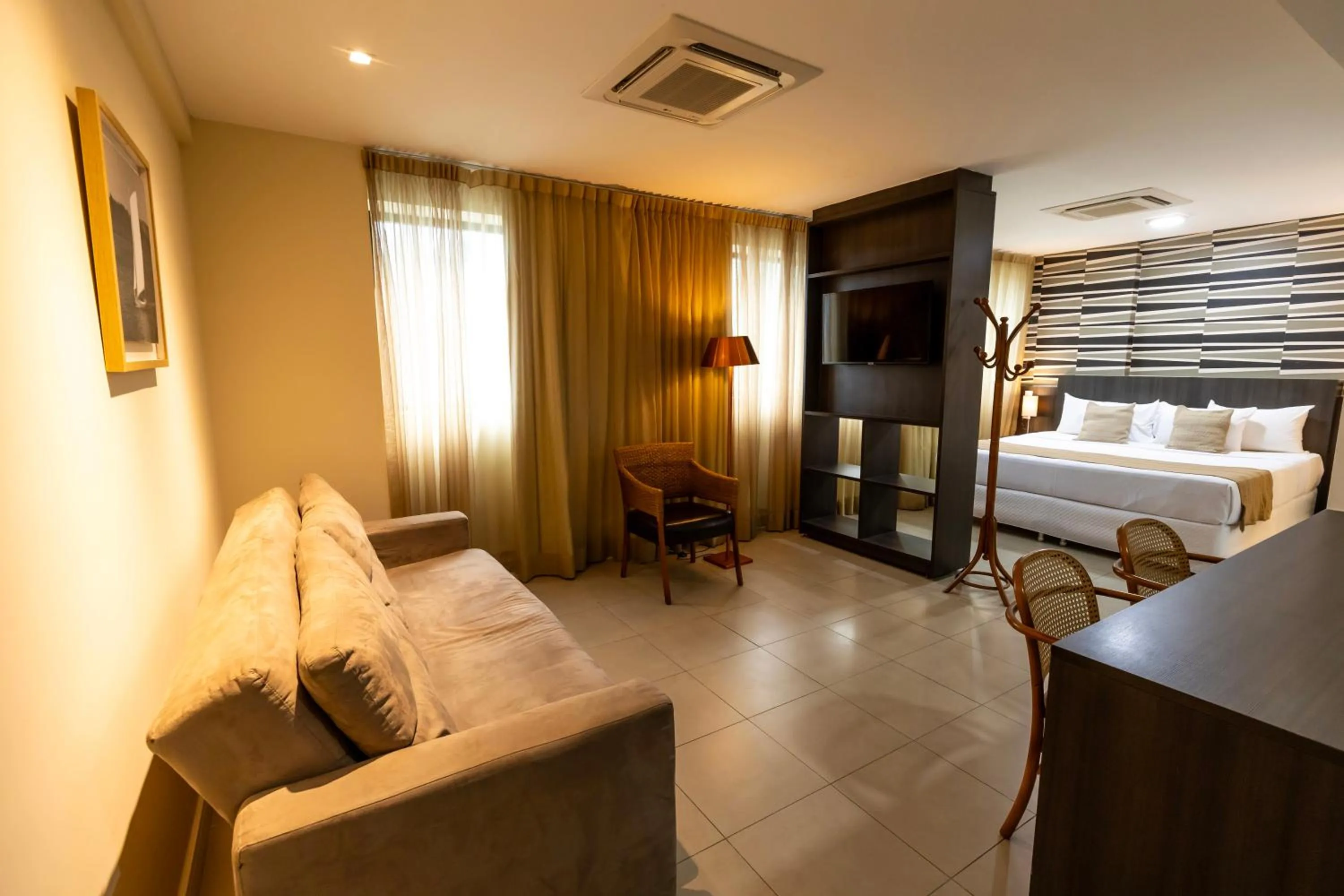 Bed in Mais Hotel Aeroporto Salvador