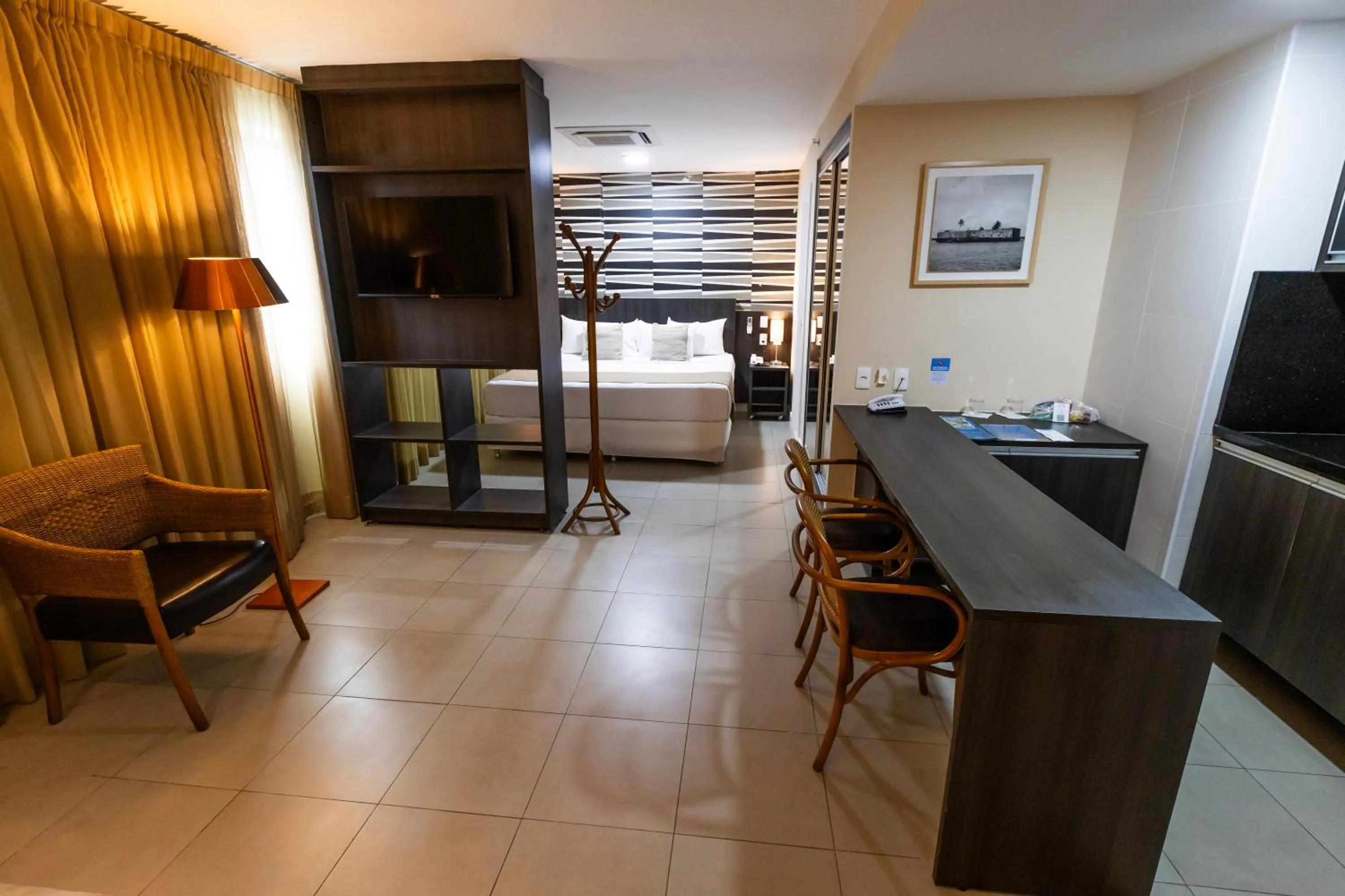 Living room in Mais Hotel Aeroporto Salvador