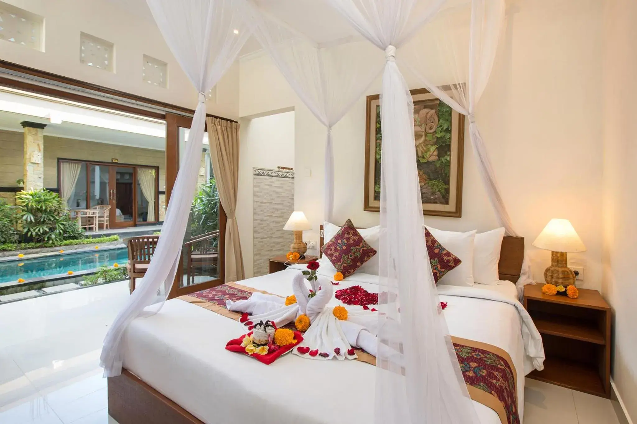 Double Room with Pool View in Pundi Kaya Double Room with Pool View in Pundi Kaya