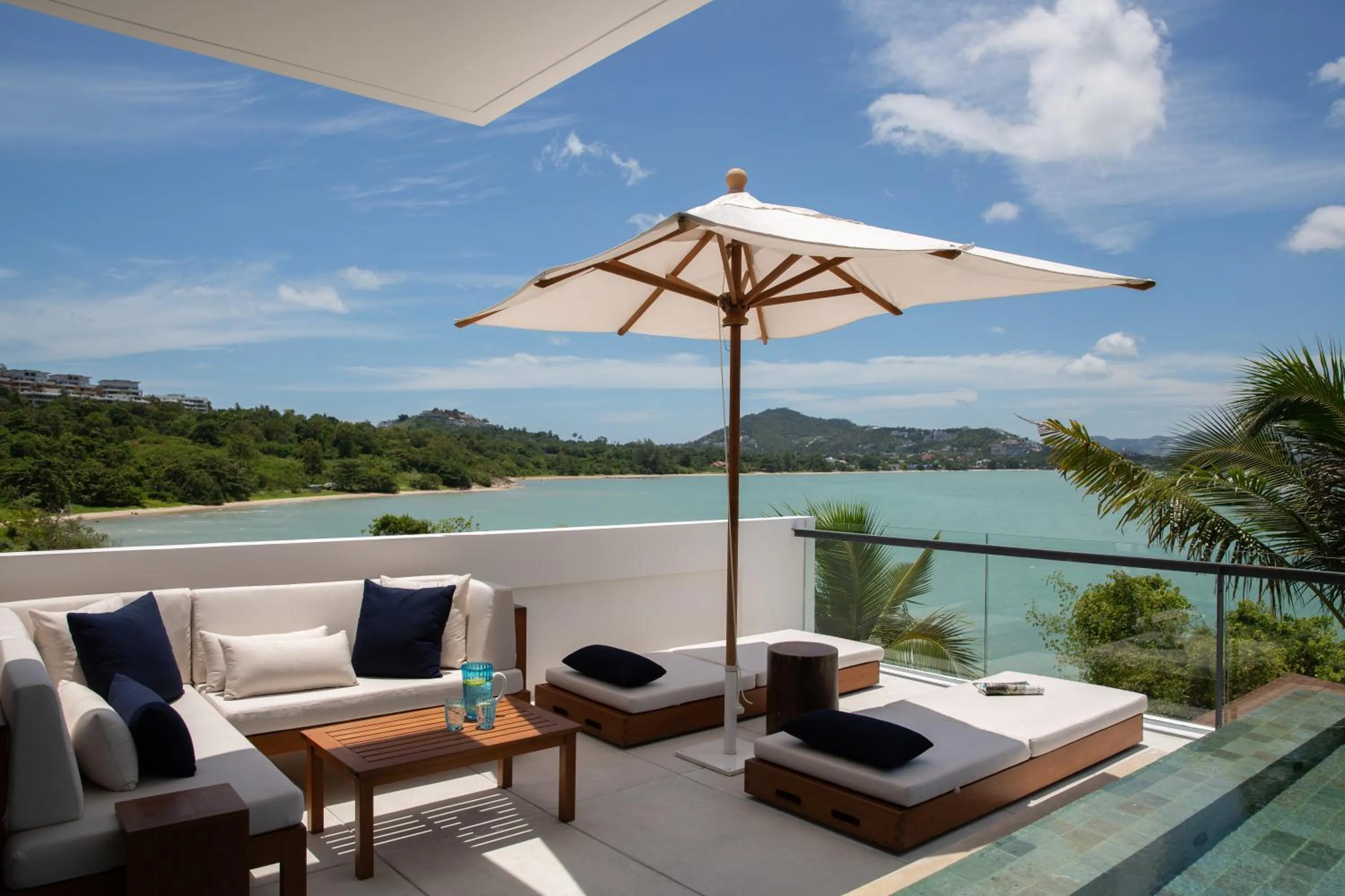 Balcony/Terrace in Kerem Luxury Beachfront Villas