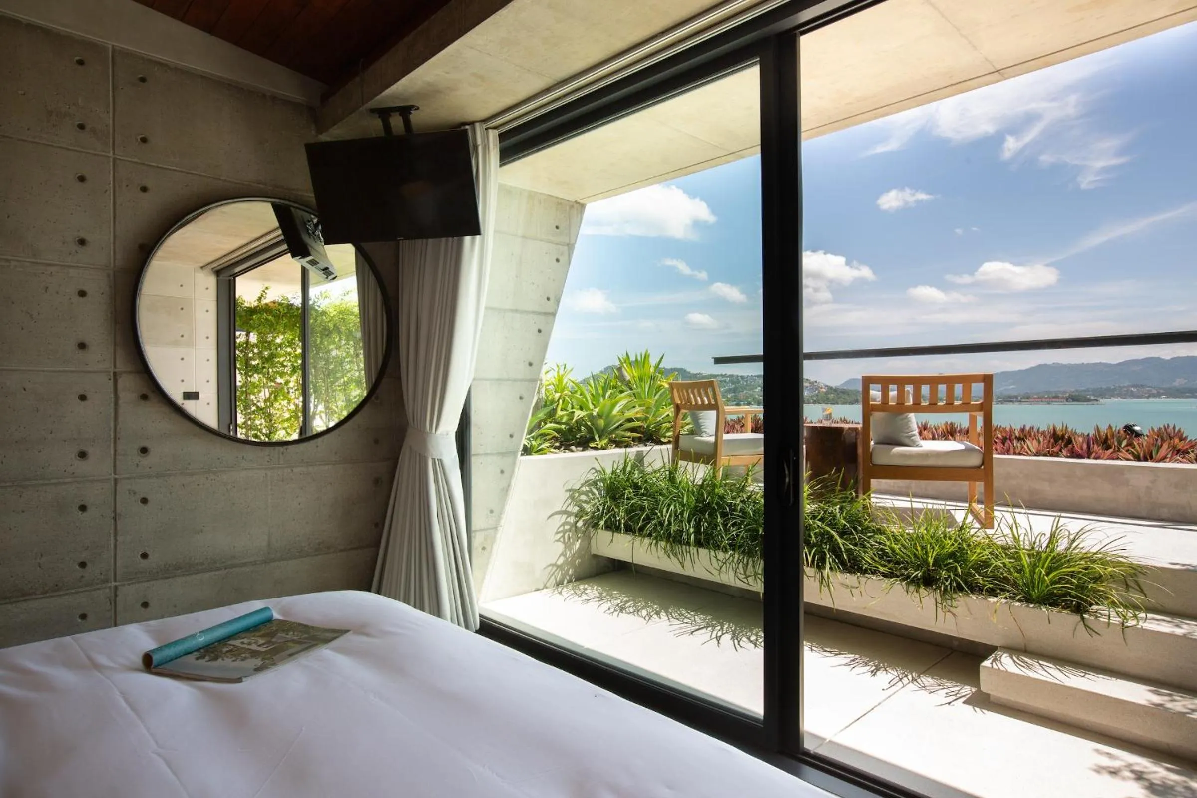 Balcony/Terrace, Bed in Kerem Luxury Beachfront Villas