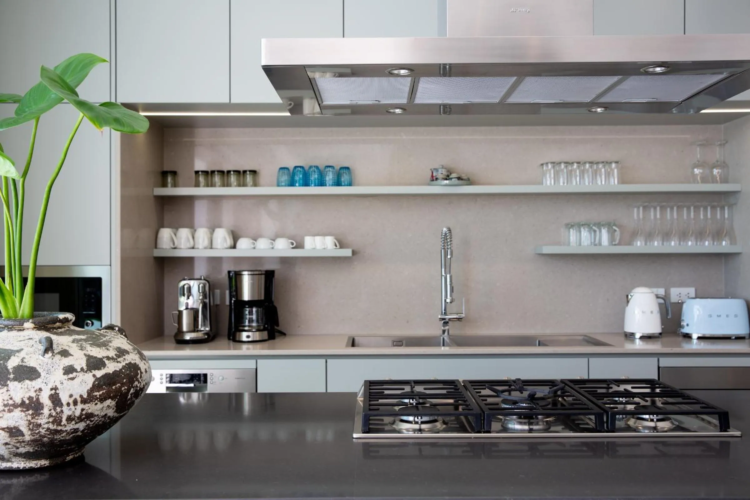 Coffee/tea facilities in Kerem Luxury Beachfront Villas