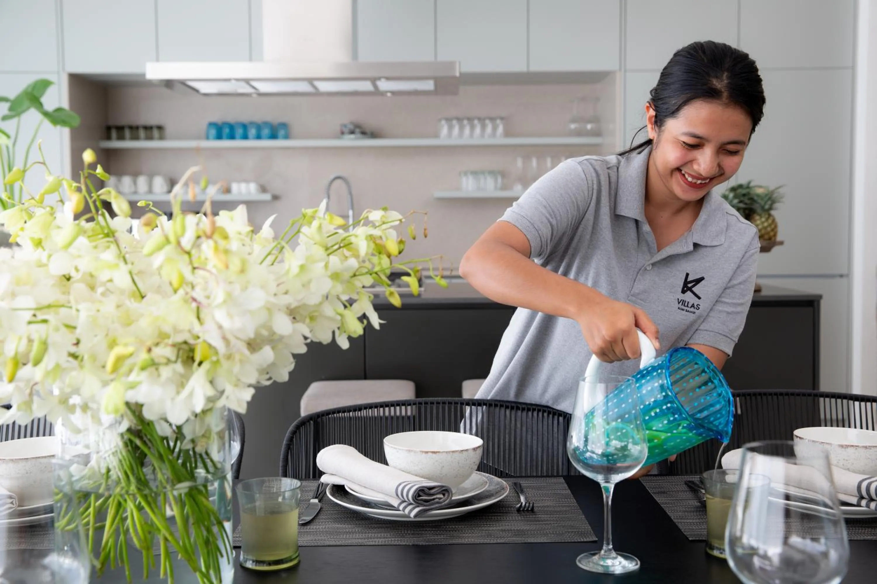 Breakfast in Kerem Luxury Beachfront Villas