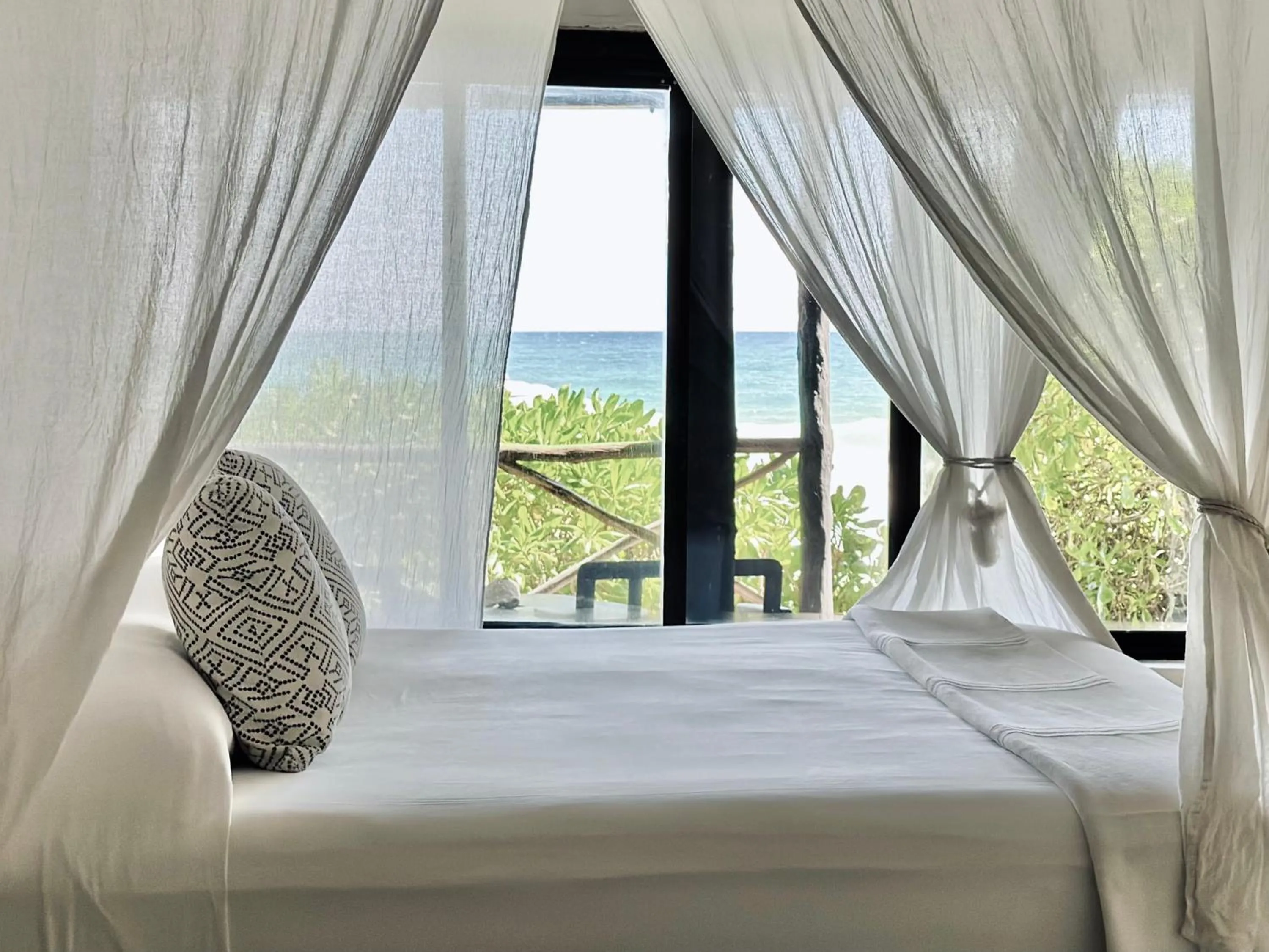 Bed in LUV Tulum
