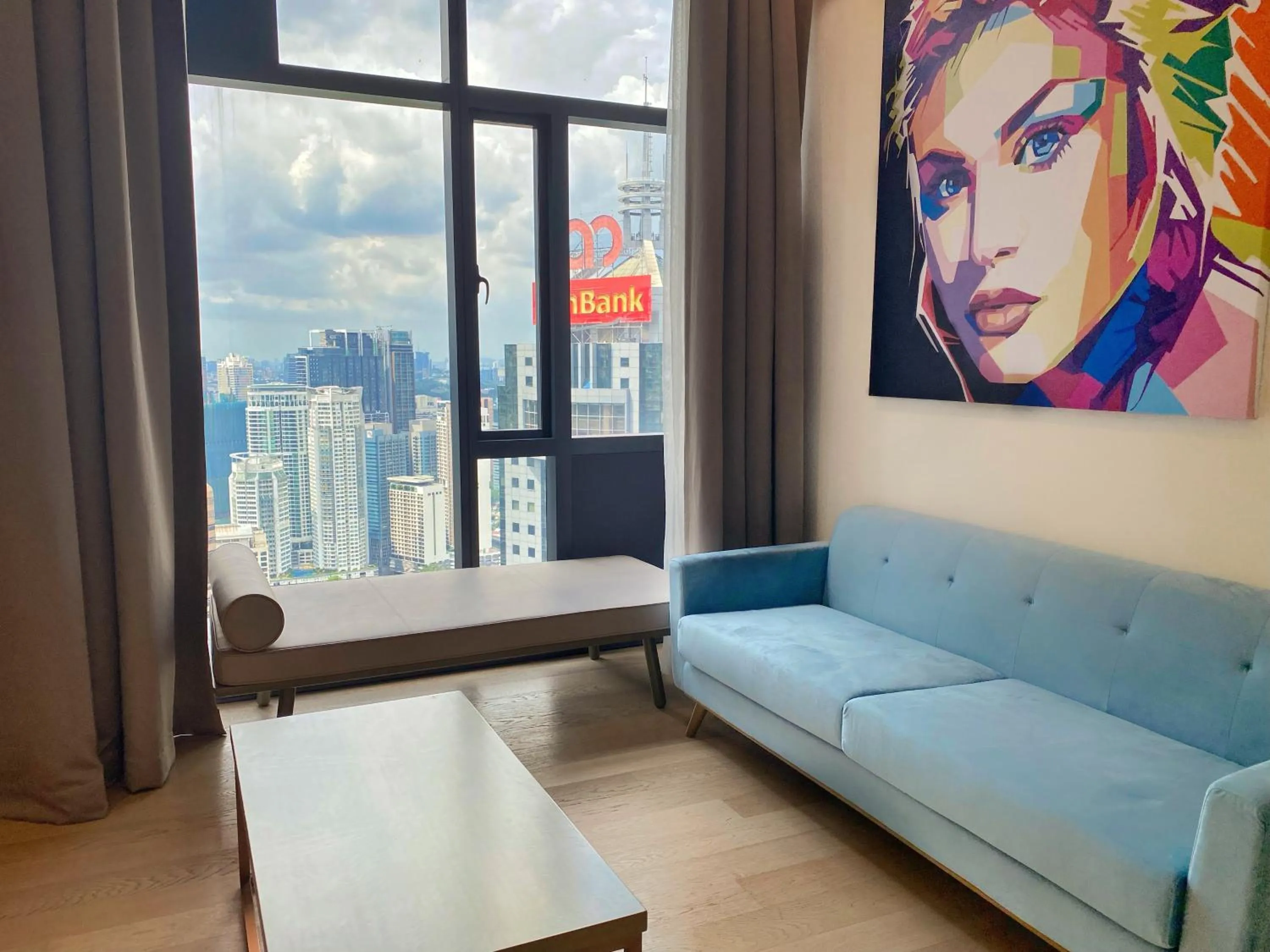 Living room in Star at KLCC