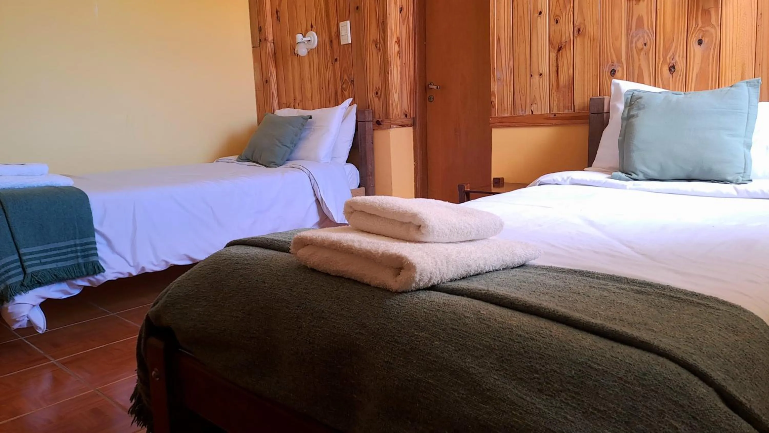 Bed in Hosteria LOS ÑIRES