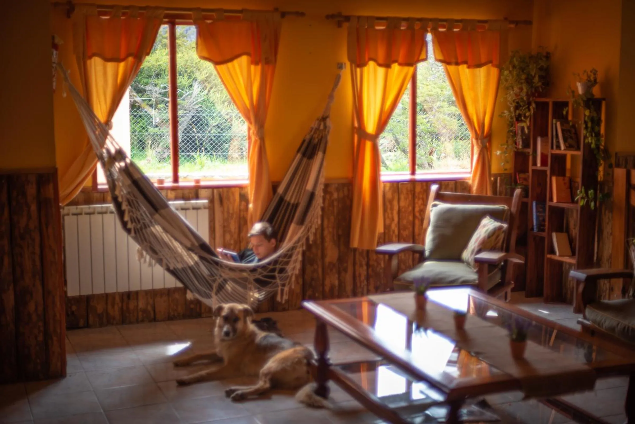 Library in Hosteria LOS ÑIRES