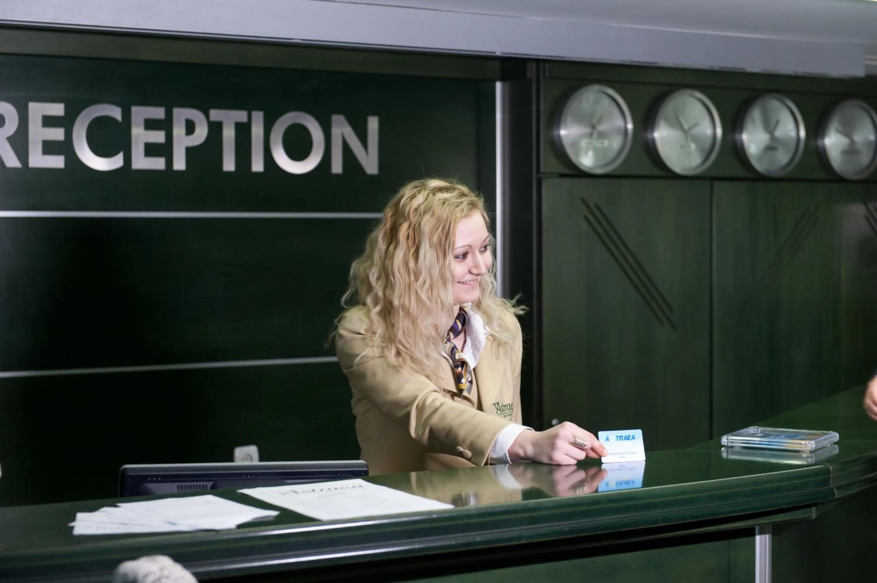 People in Hotel Astrea