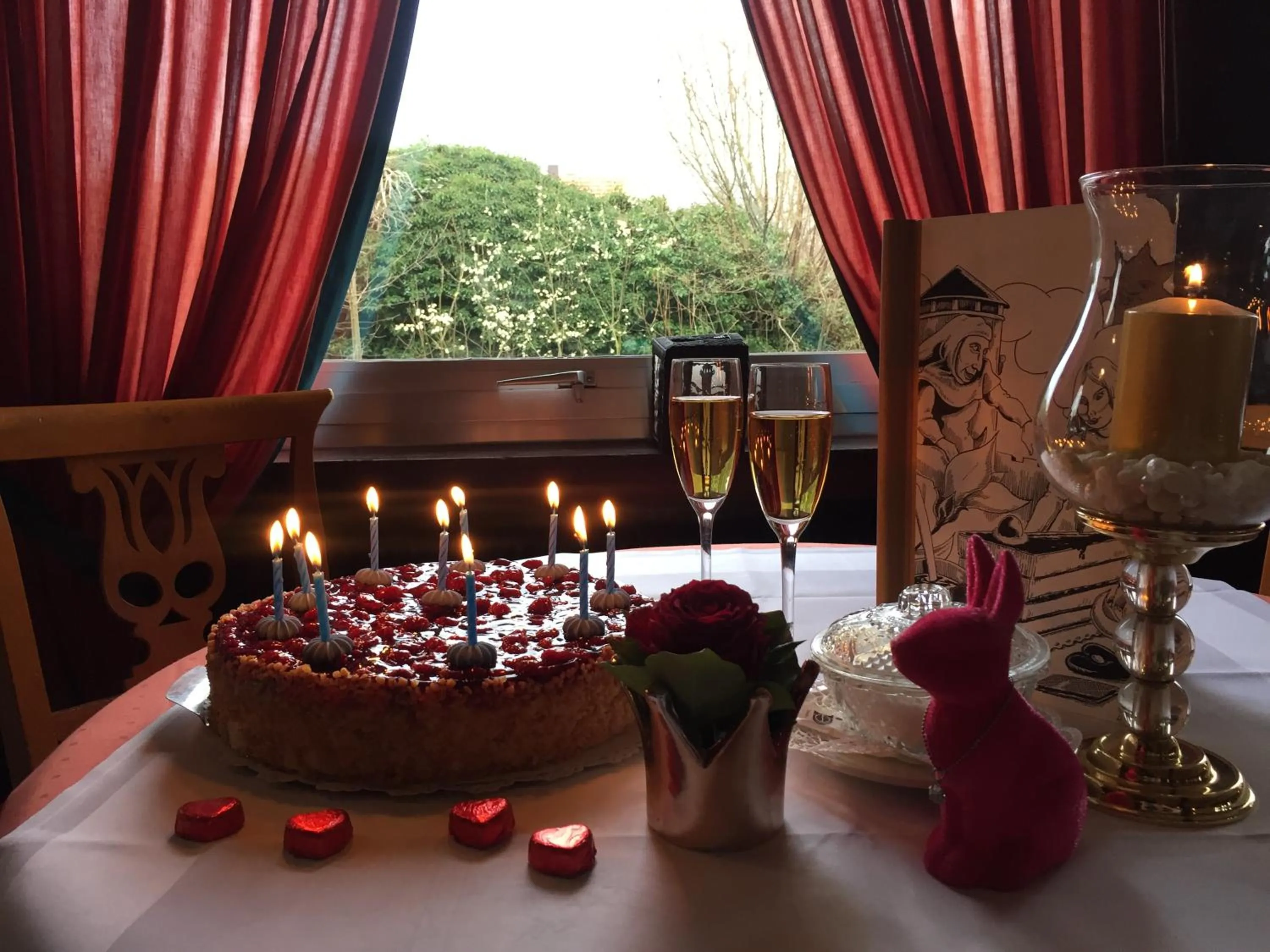 Food and drinks in Hotel Burg Trendelburg