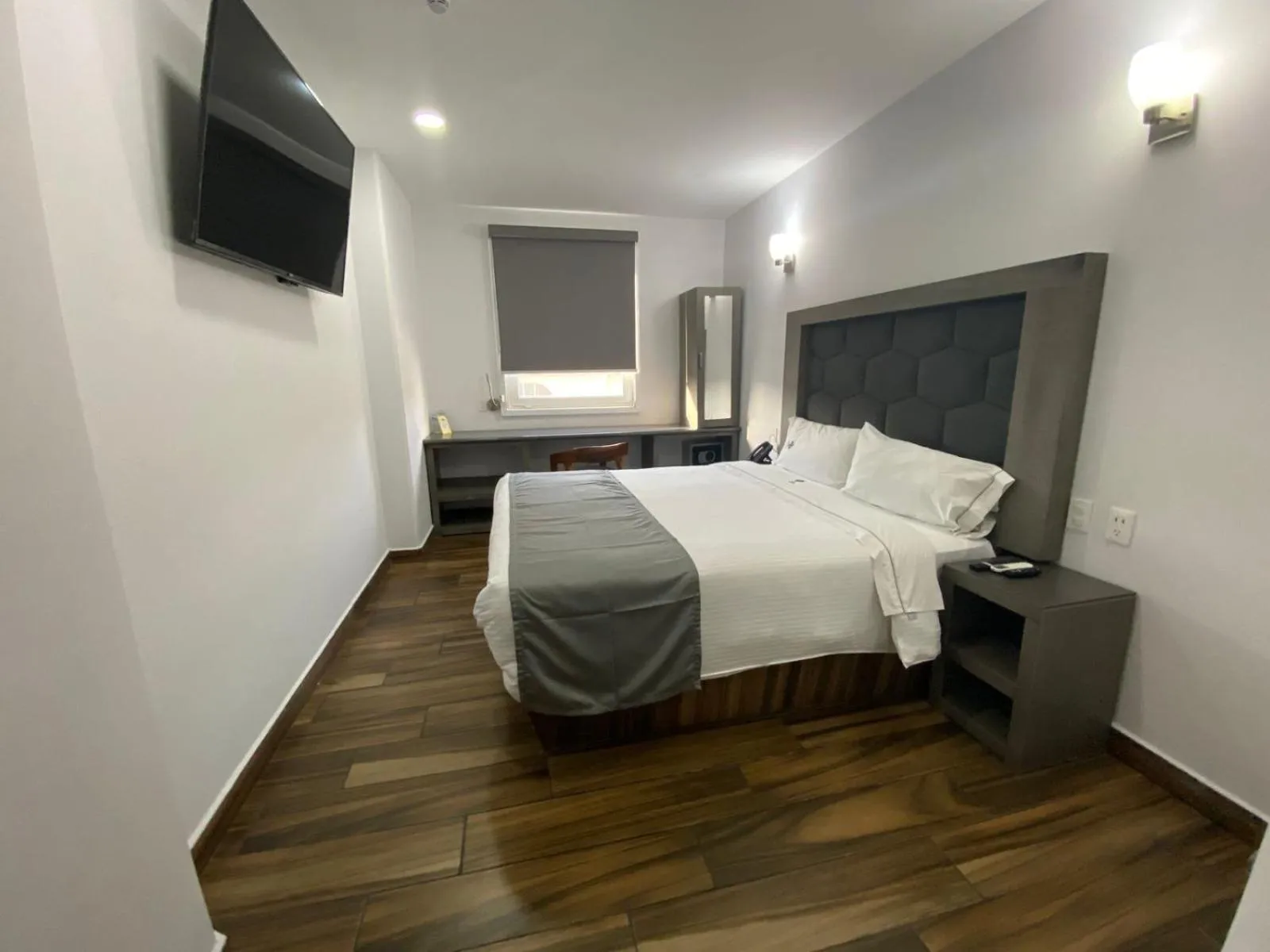 Bed in Hotel Bugari Aeropuerto Guadalajara