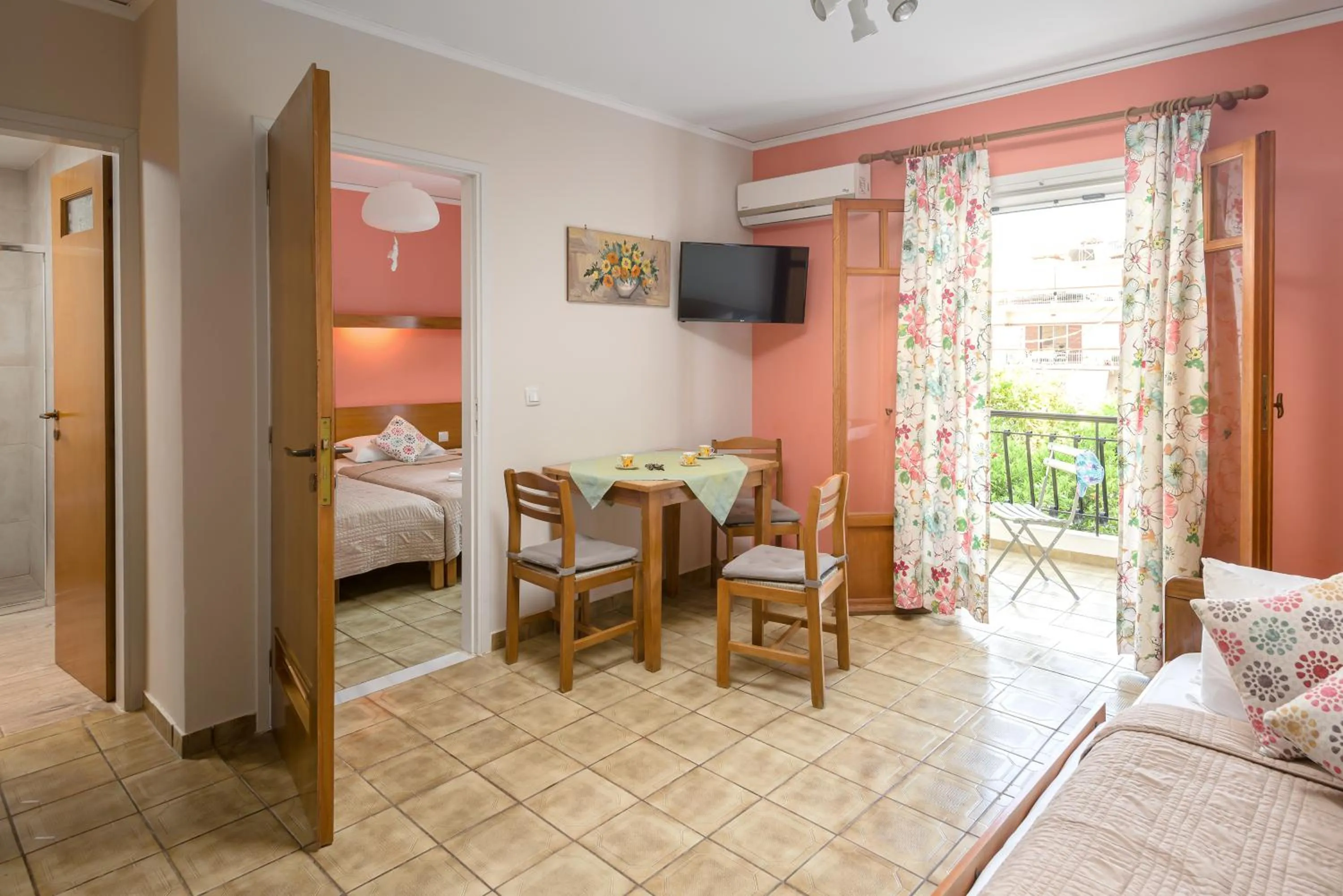 Bed in Oasis Apartments