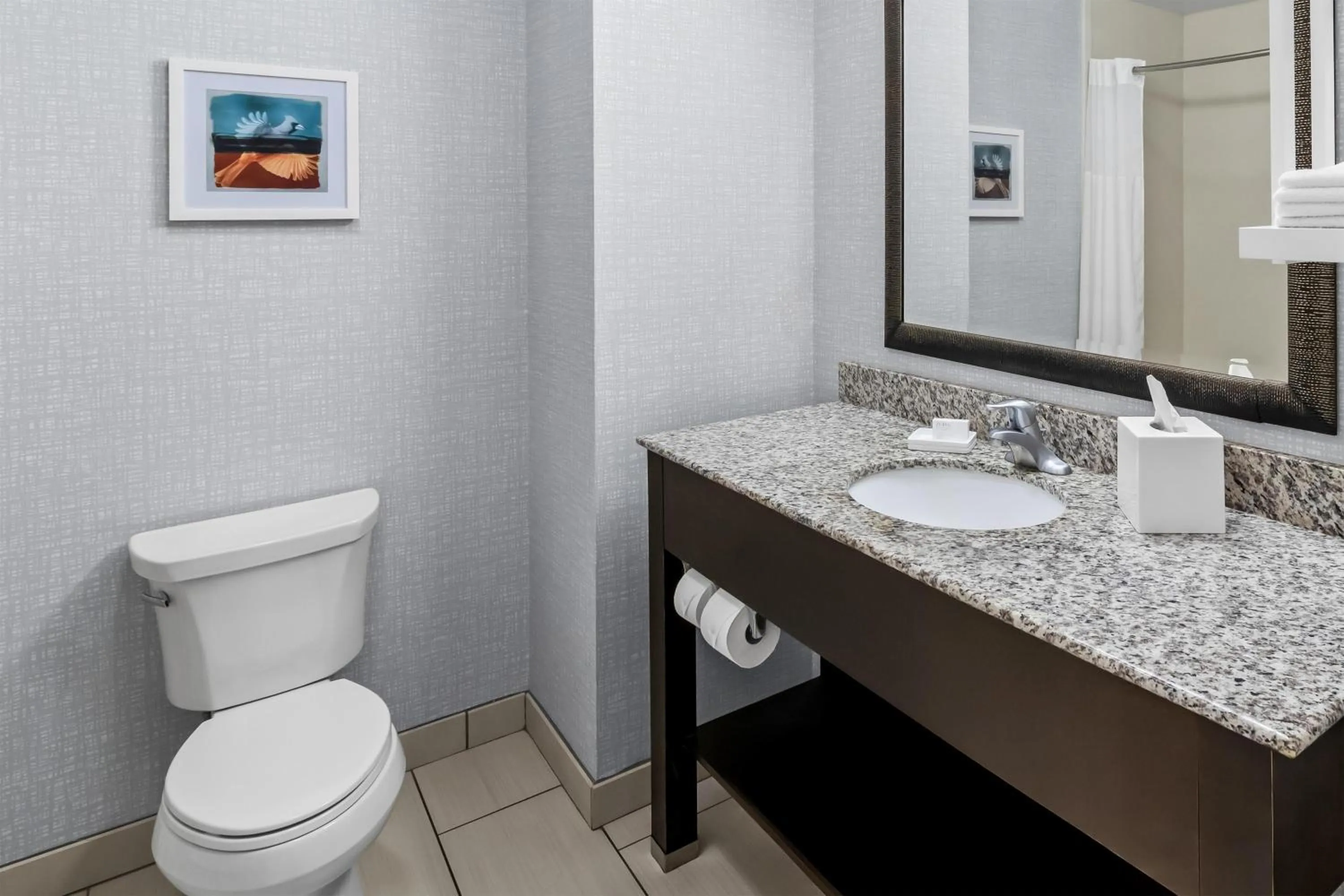 Bathroom in Hampton Inn Middletown