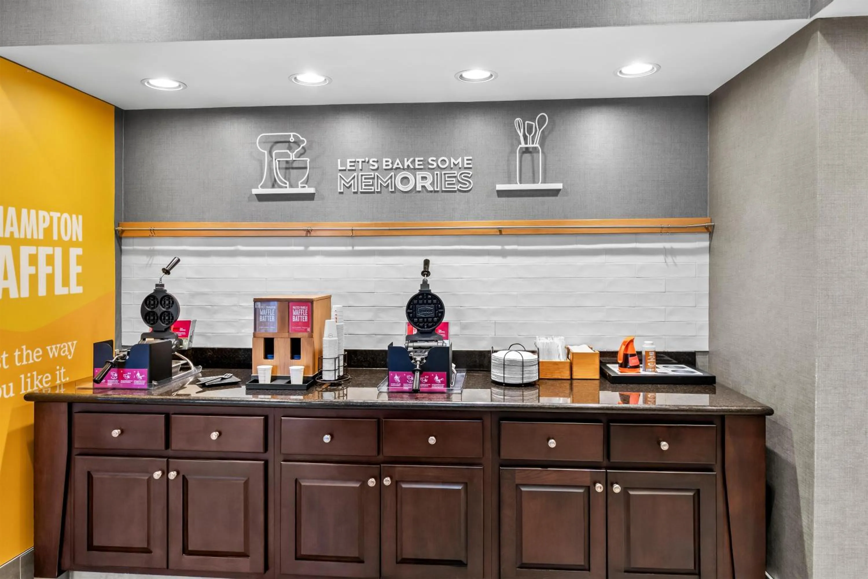 Breakfast in Hampton Inn Middletown