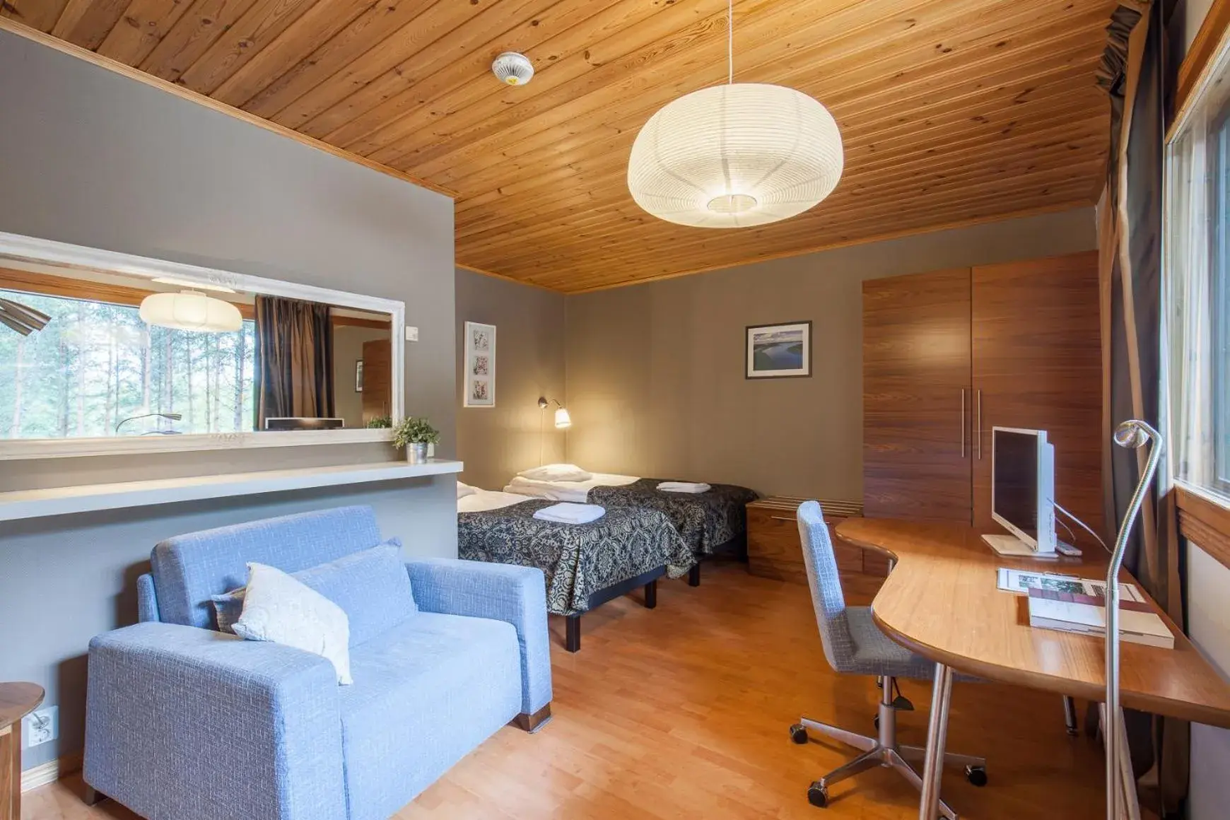 Deluxe Twin Room in Poukama Deluxe Twin Room in Poukama