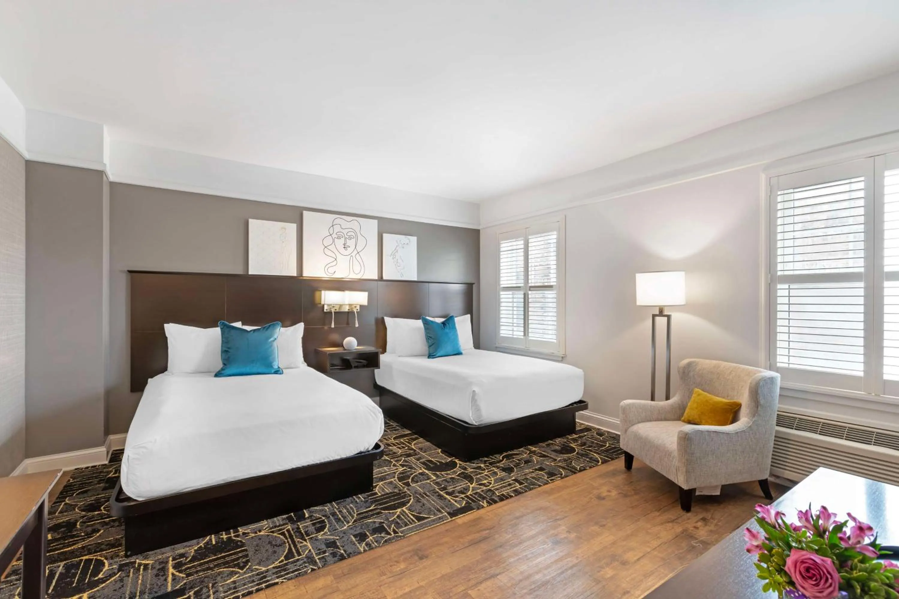 Bedroom, Bed in Best Western Plus Hawthorne Terrace Hotel