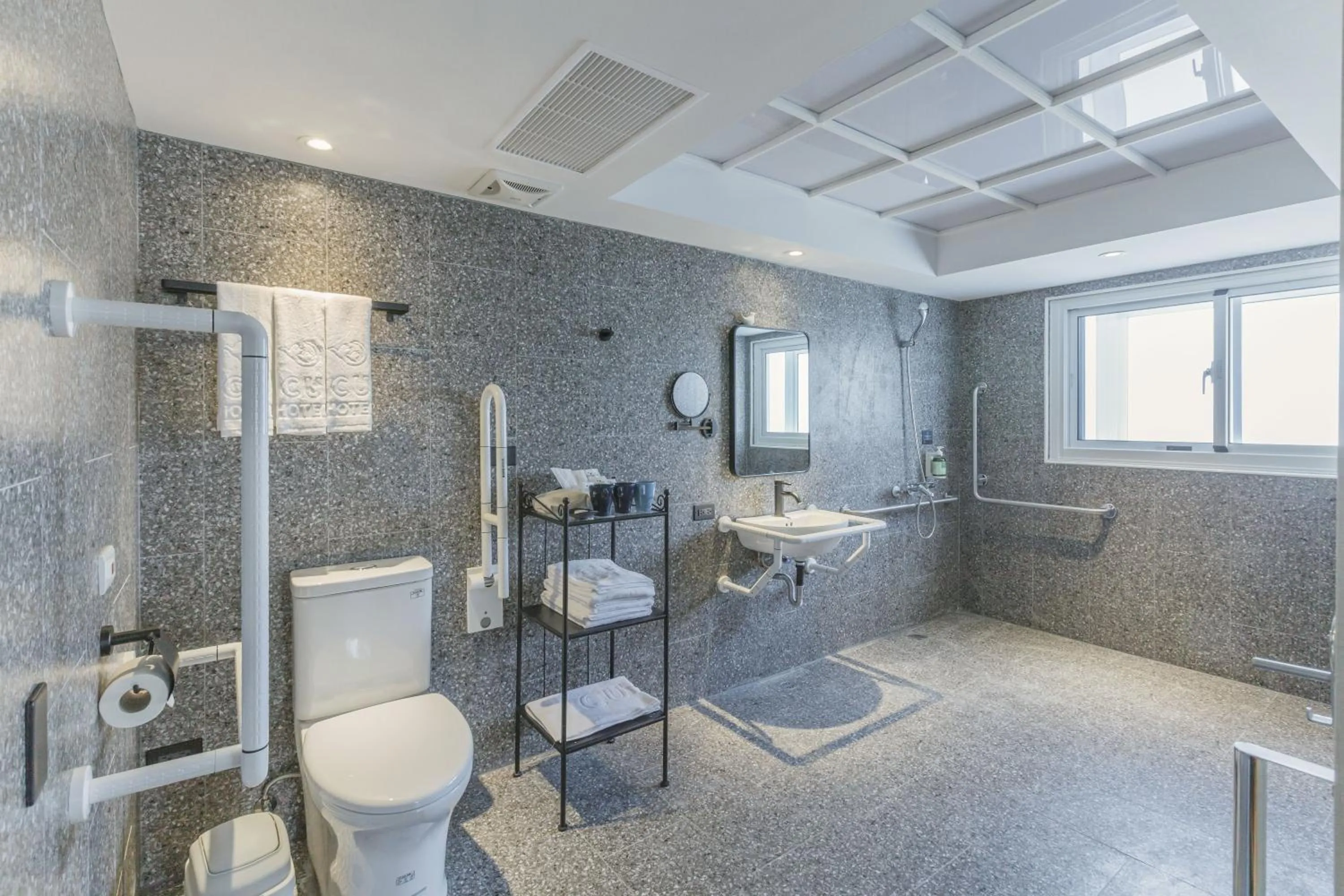 Facility for disabled guests in CU Hotel Kaohsiung