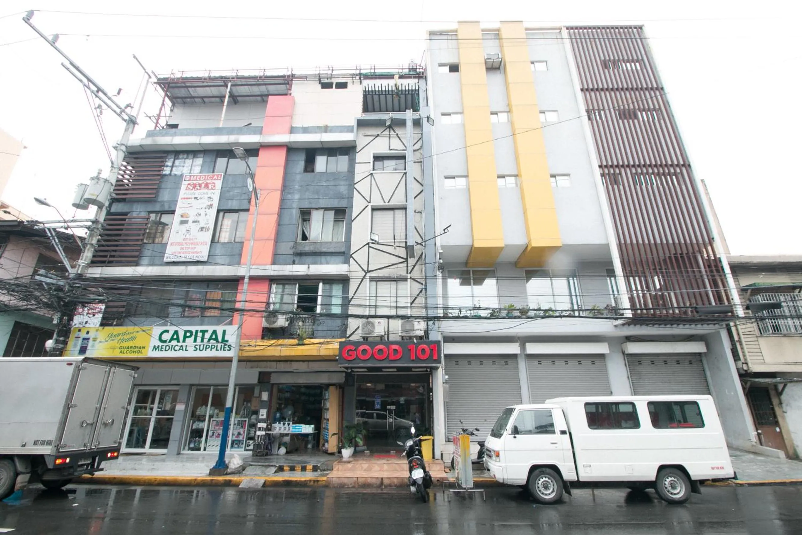 Property building in RedDoorz @ Good 101 Quiricada Manila